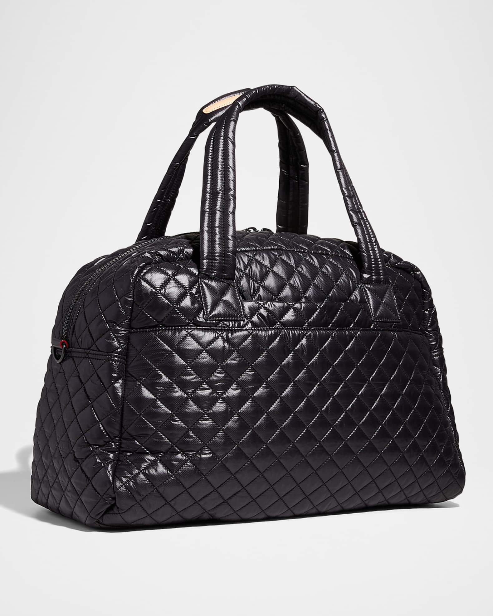 MZ WALLACE Jim Travel Quilted Nylon Duffel Bag Neiman Marcus