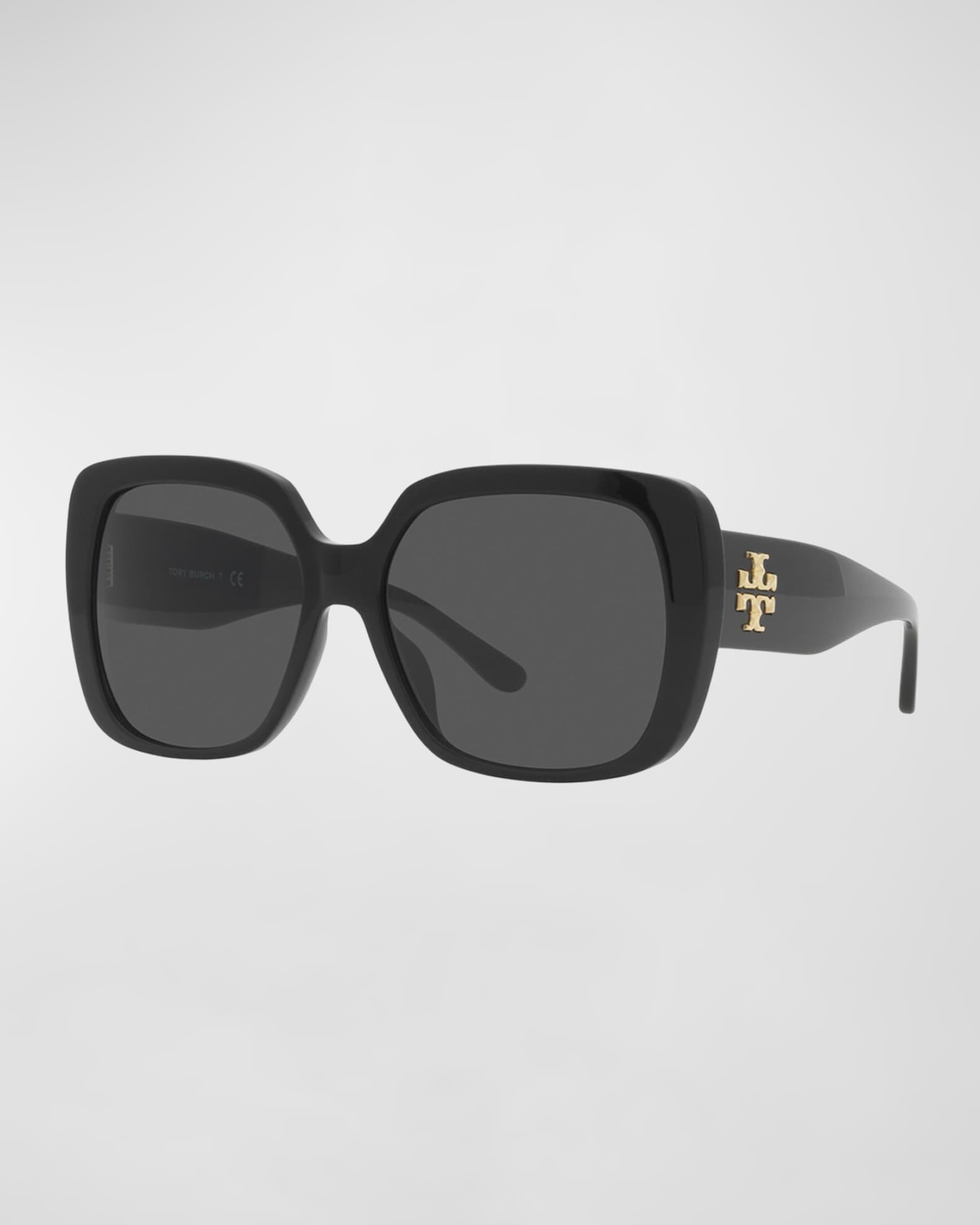 Tory Burch Square Acetate Sunglasses Neiman Marcus