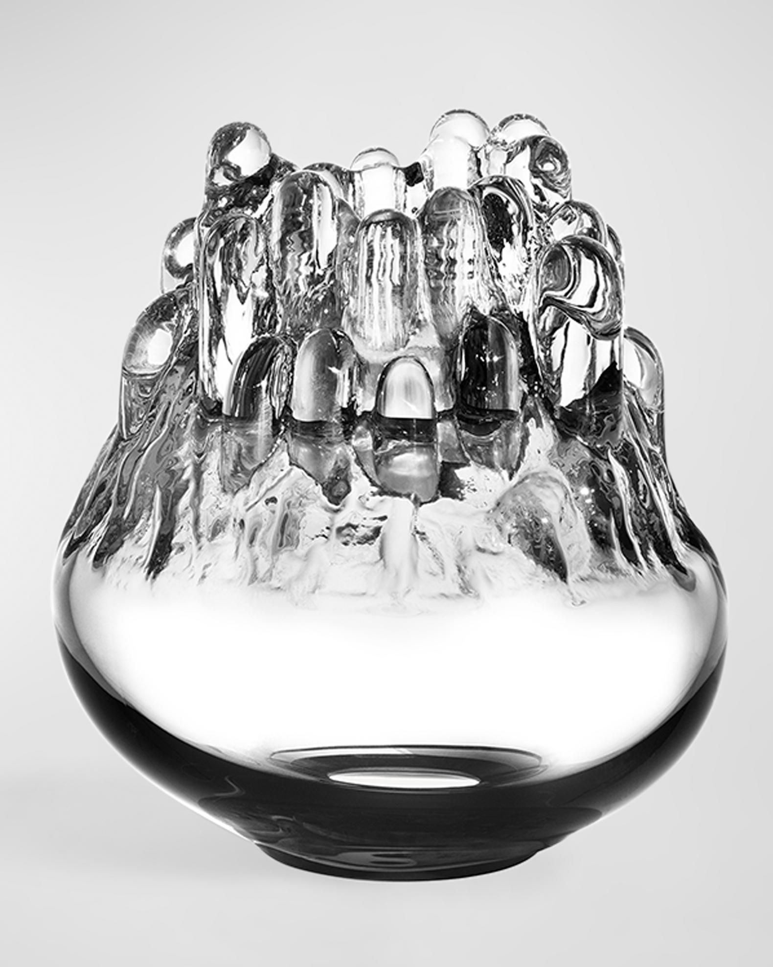 Kosta Boda Polar Clear Votive, 6.3