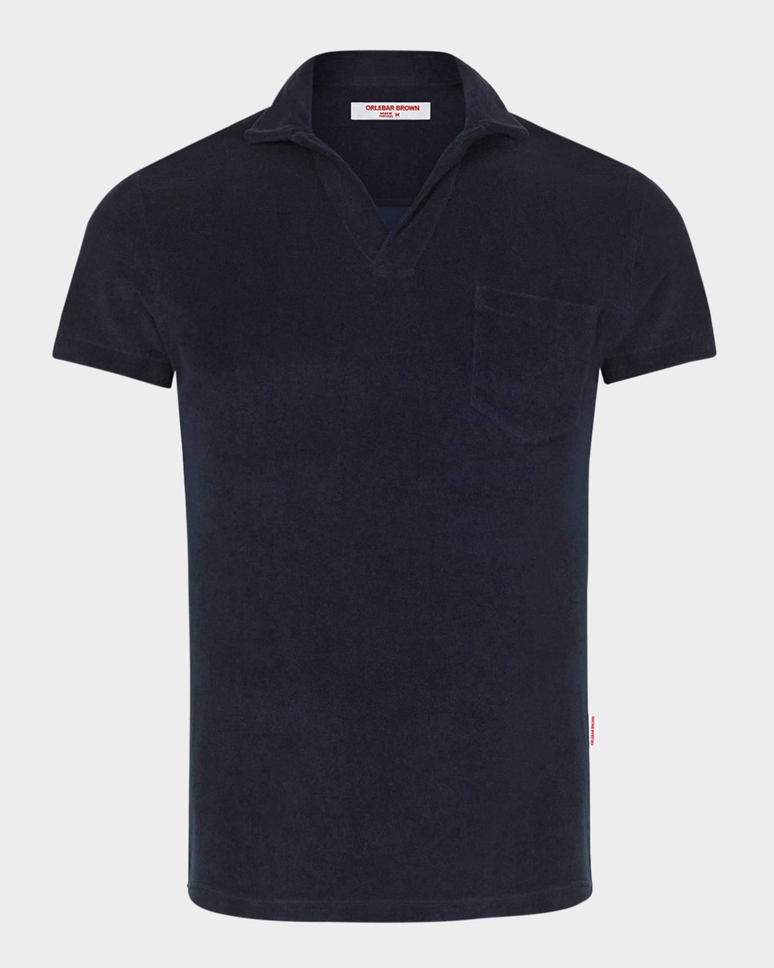 Men's Cotton Terry Polo Shirt 0