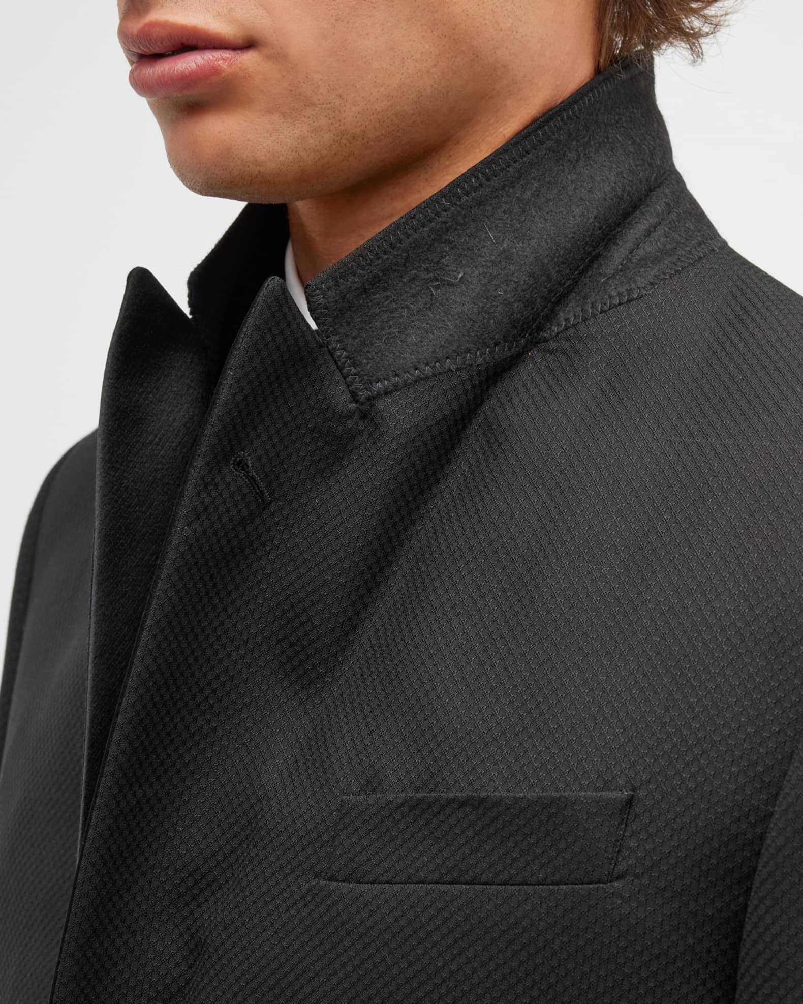 Emporio Armani Men's Micro Fancy Dot Suit | Neiman Marcus