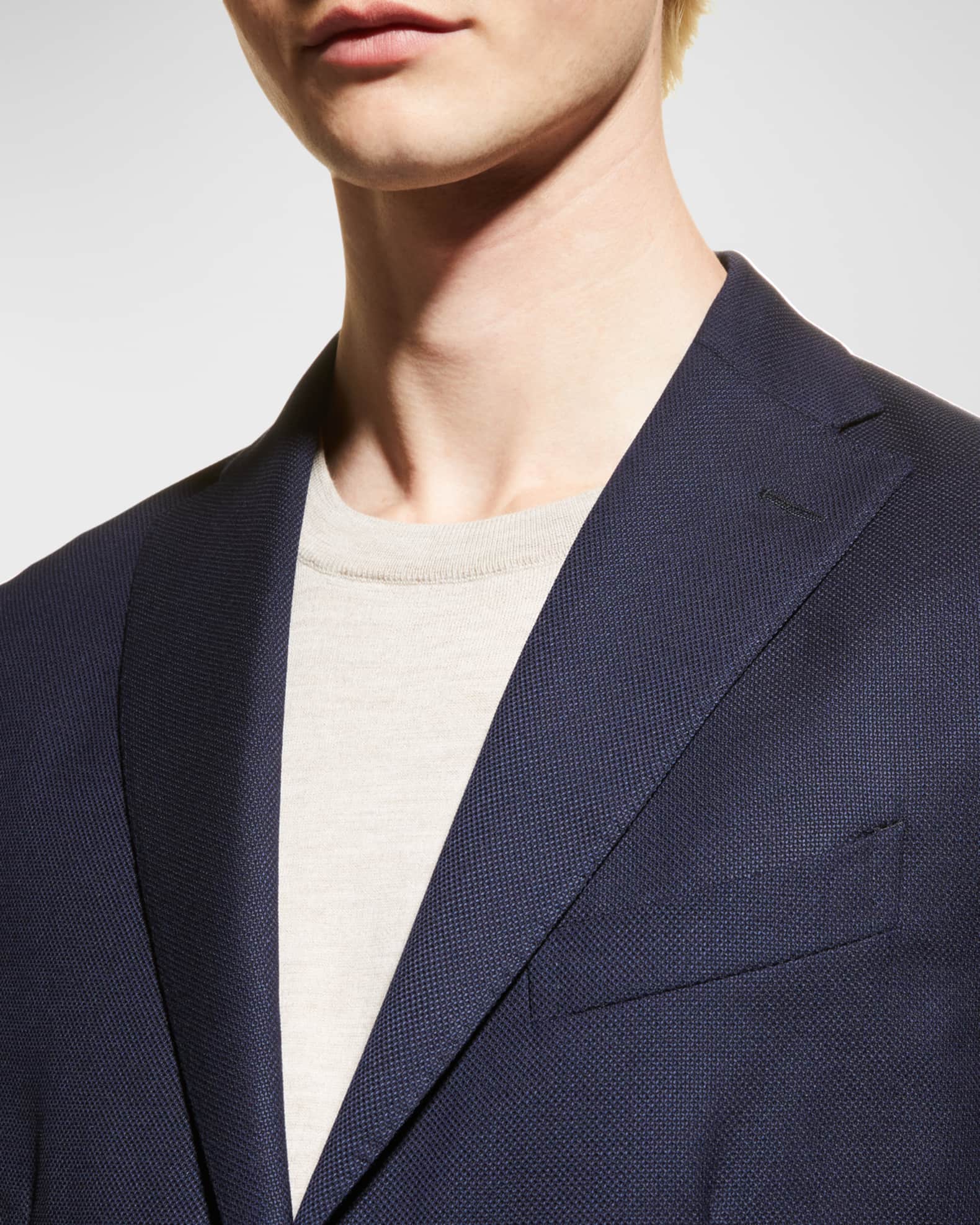 Boglioli hopsack blazer on sale