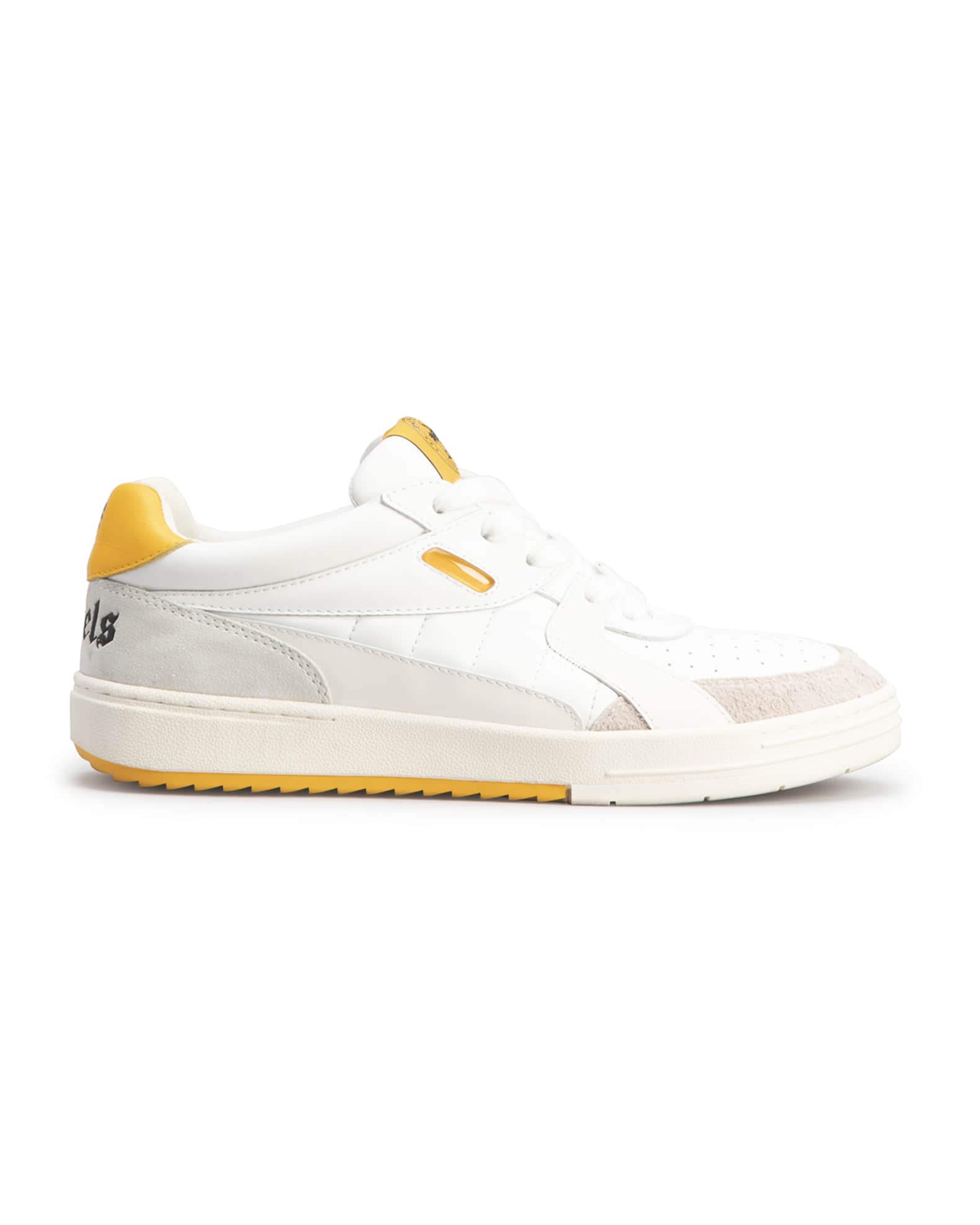 Palm Angels Palm University Mixed Leather Sneakers | Neiman Marcus