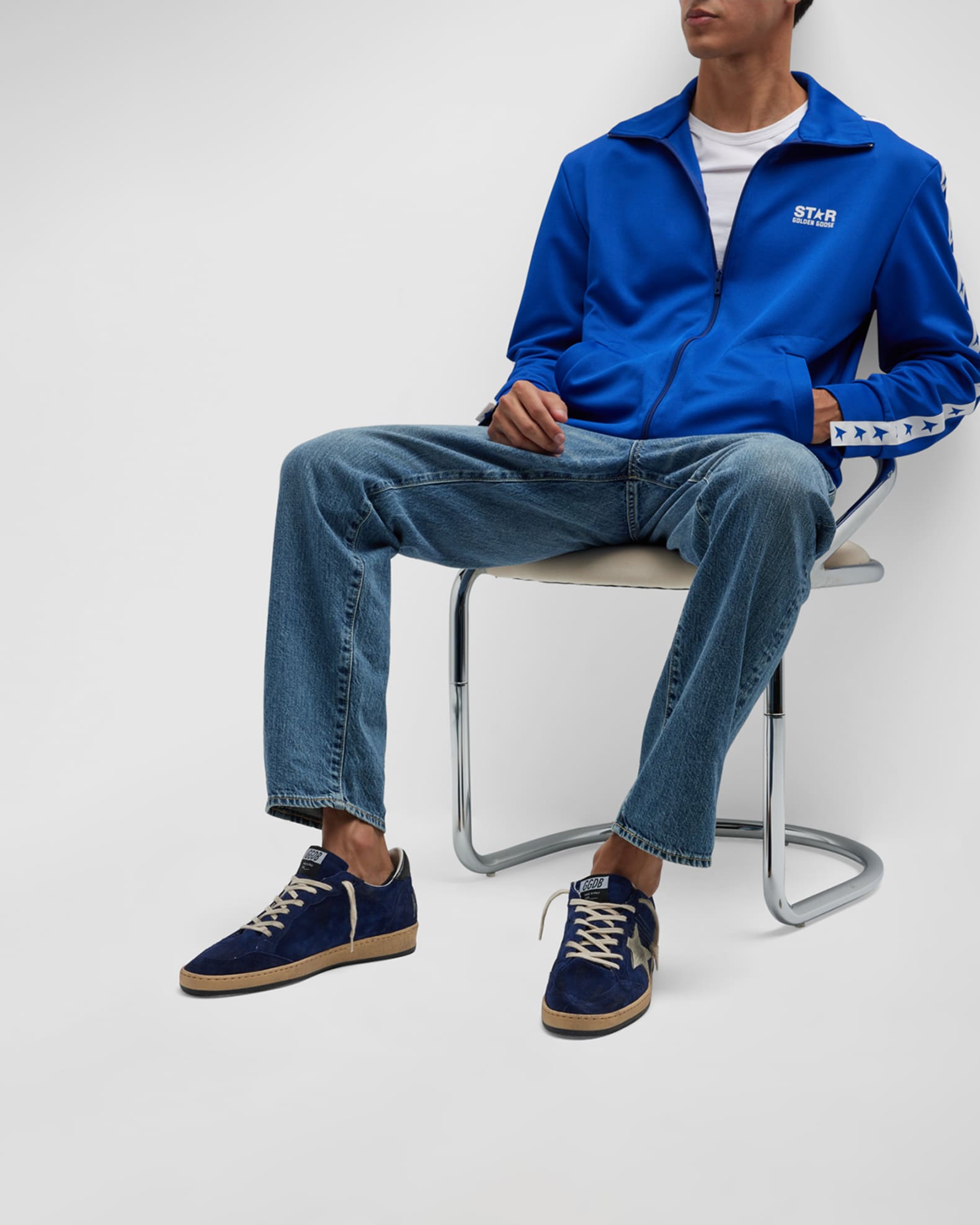 Men's Ball Star Suede Low-Top Sneakers