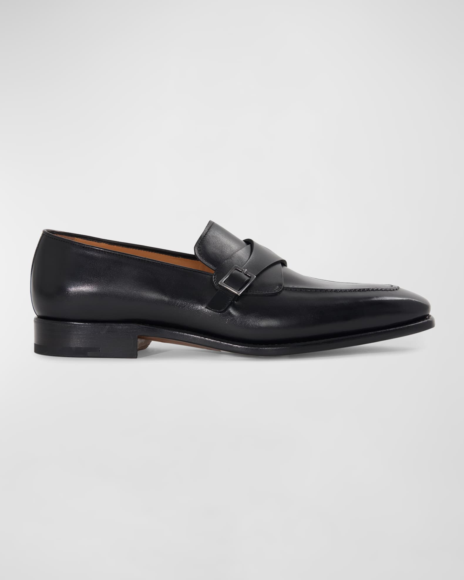 Paul Stuart Men's Gideon Leather Venetian Loafers | Neiman Marcus