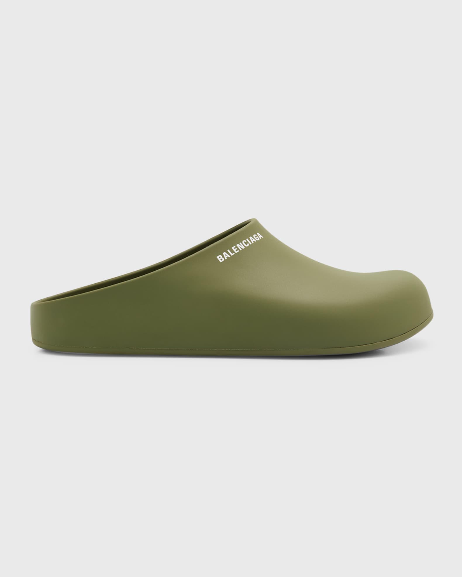balenciaga clog pool slides