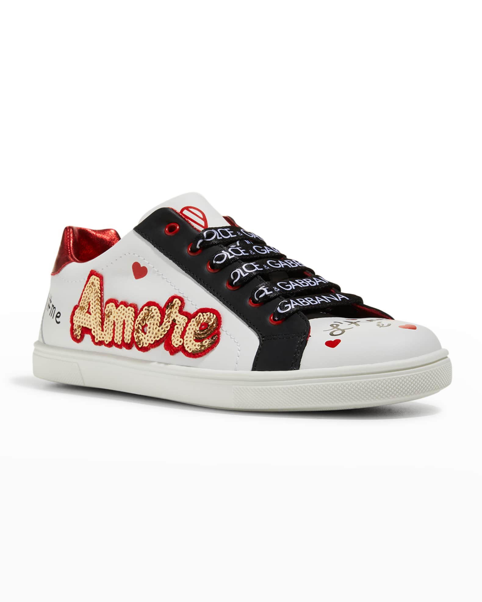 dolce gabbana amore sneakers