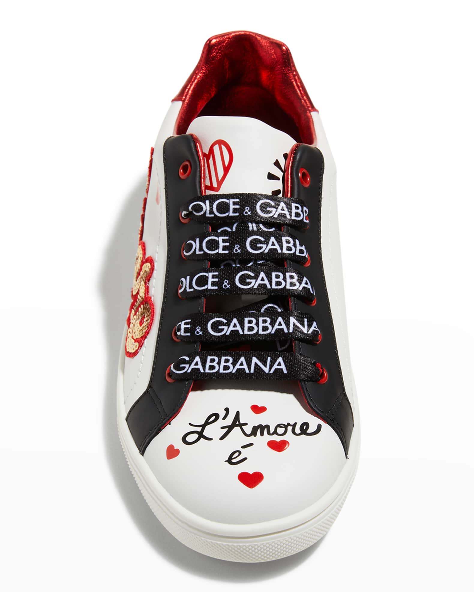 dolce gabbana amore sneakers