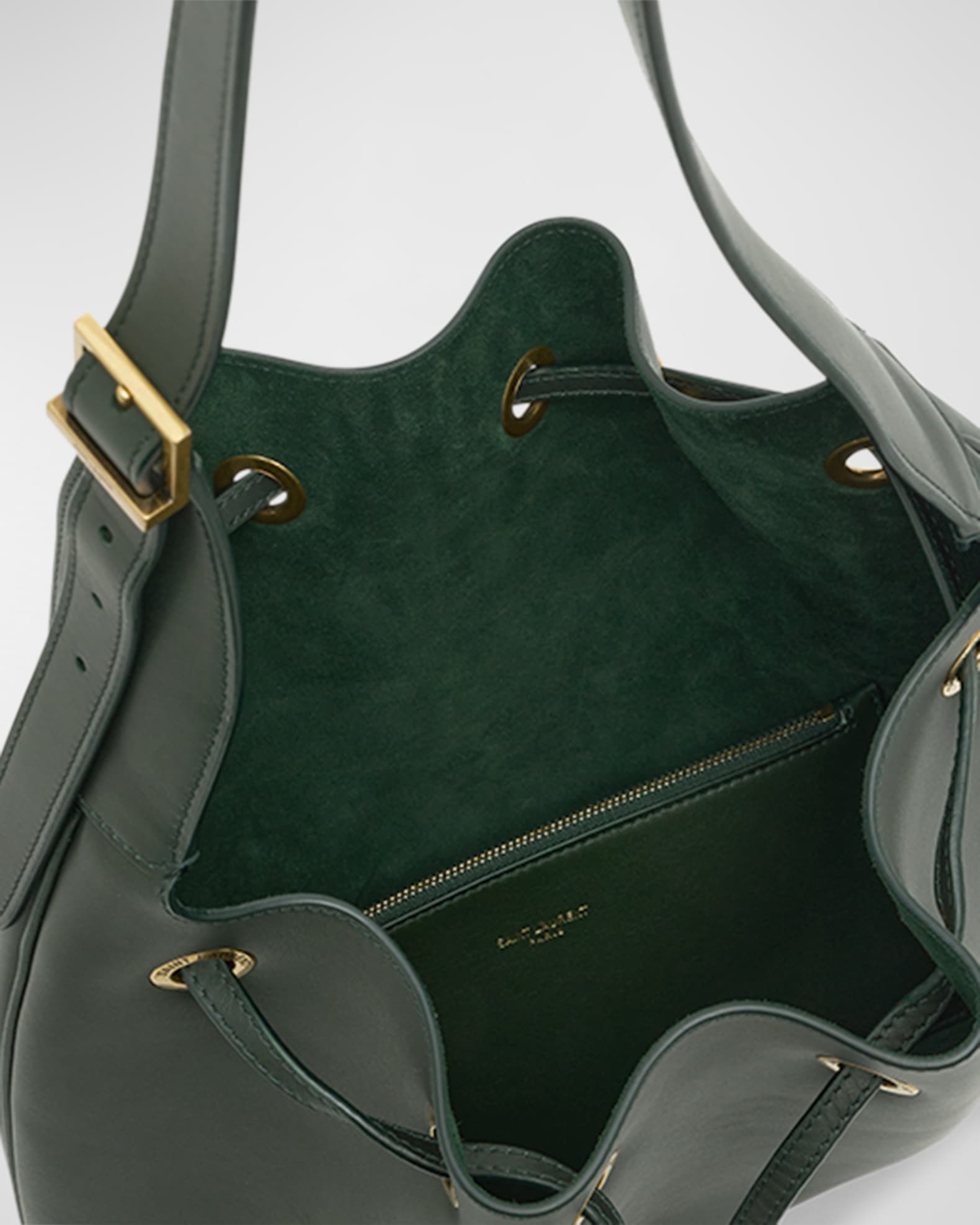 Saint Laurent Paris VII Medium YSL Drawstring Hobo Bag Neiman Marcus