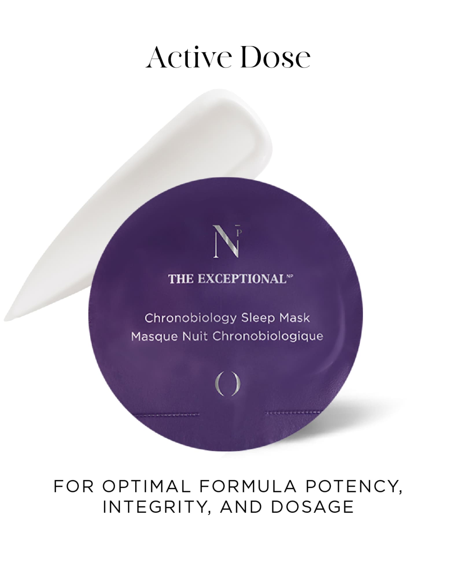 The Exceptional Chronobiology Sleep Mask Refill, 8 Doses 1