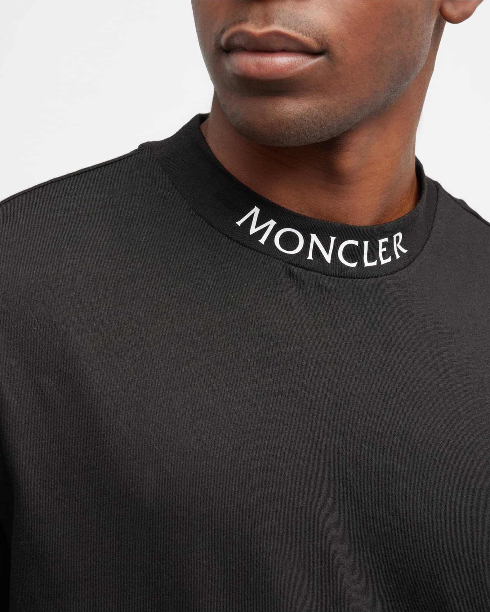 Moncler crew neck t shirt on sale
