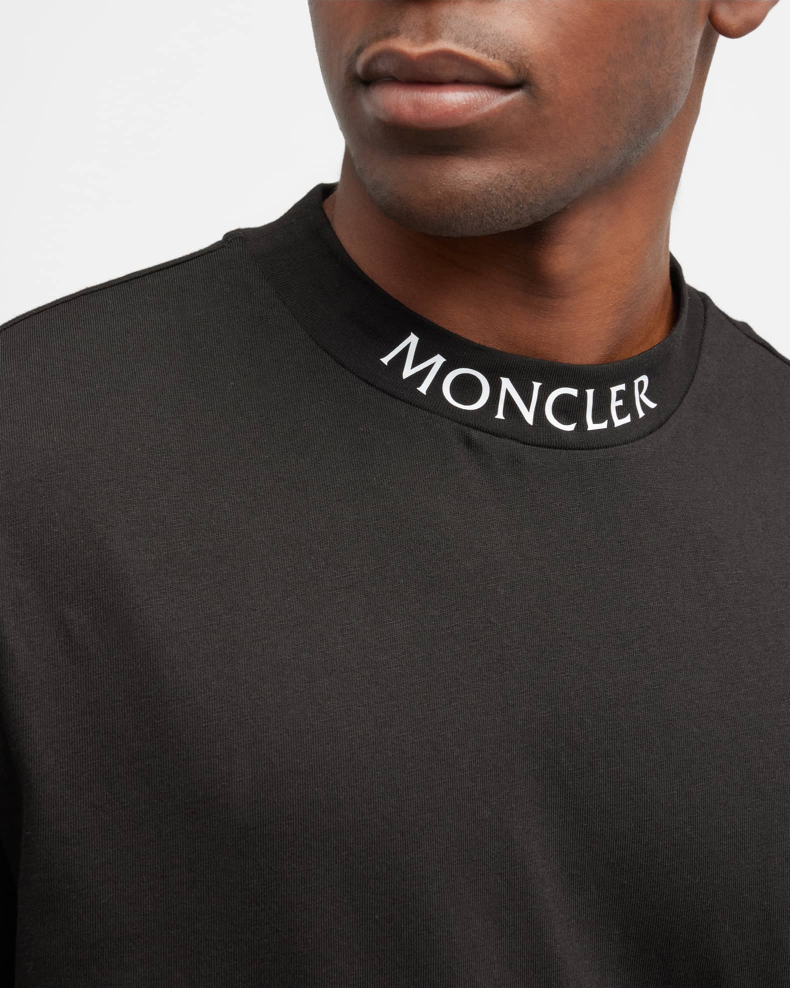 Moncler T-shirt with logo, Men's Clothing