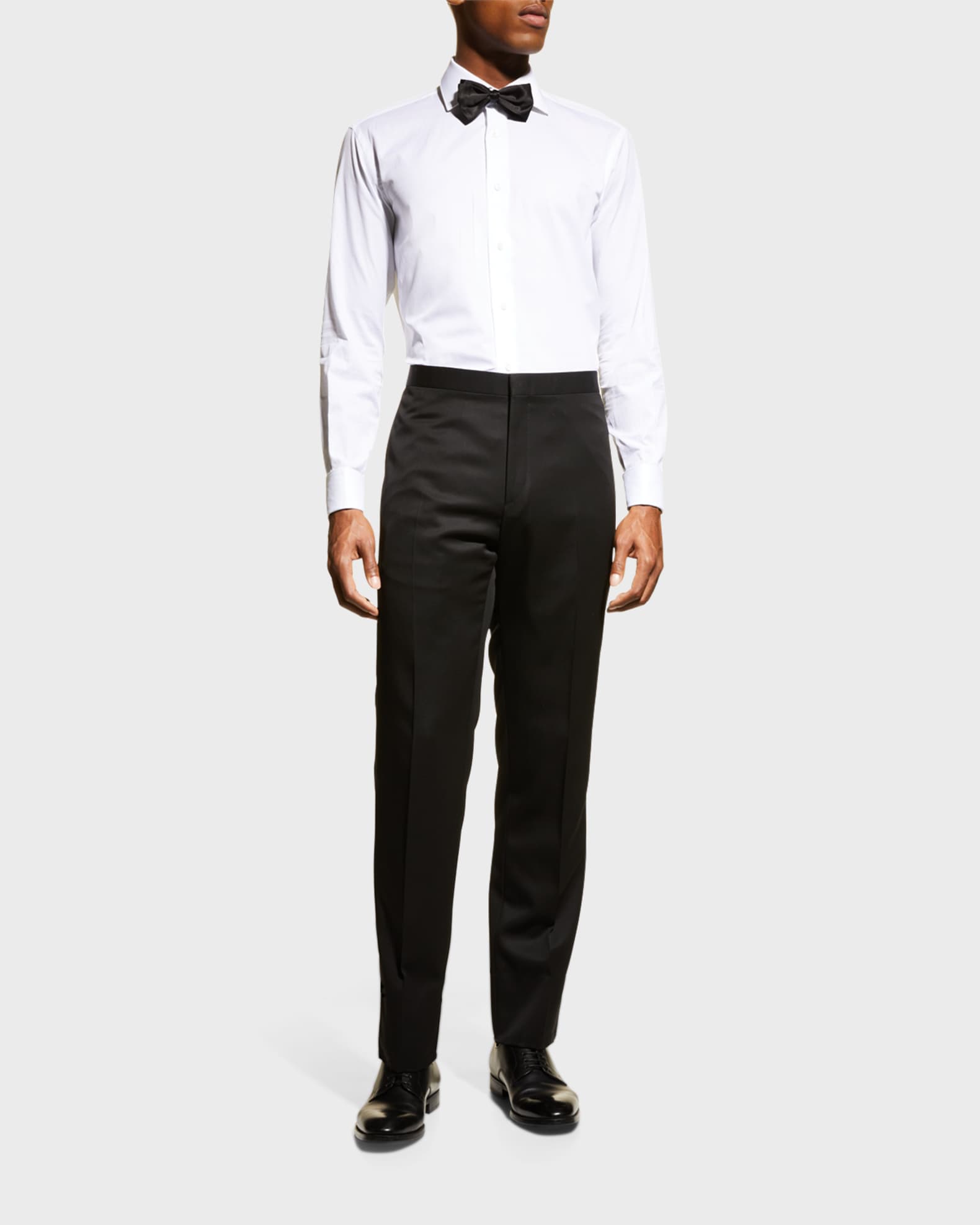 Men's Wool Tuxedo Pants 1