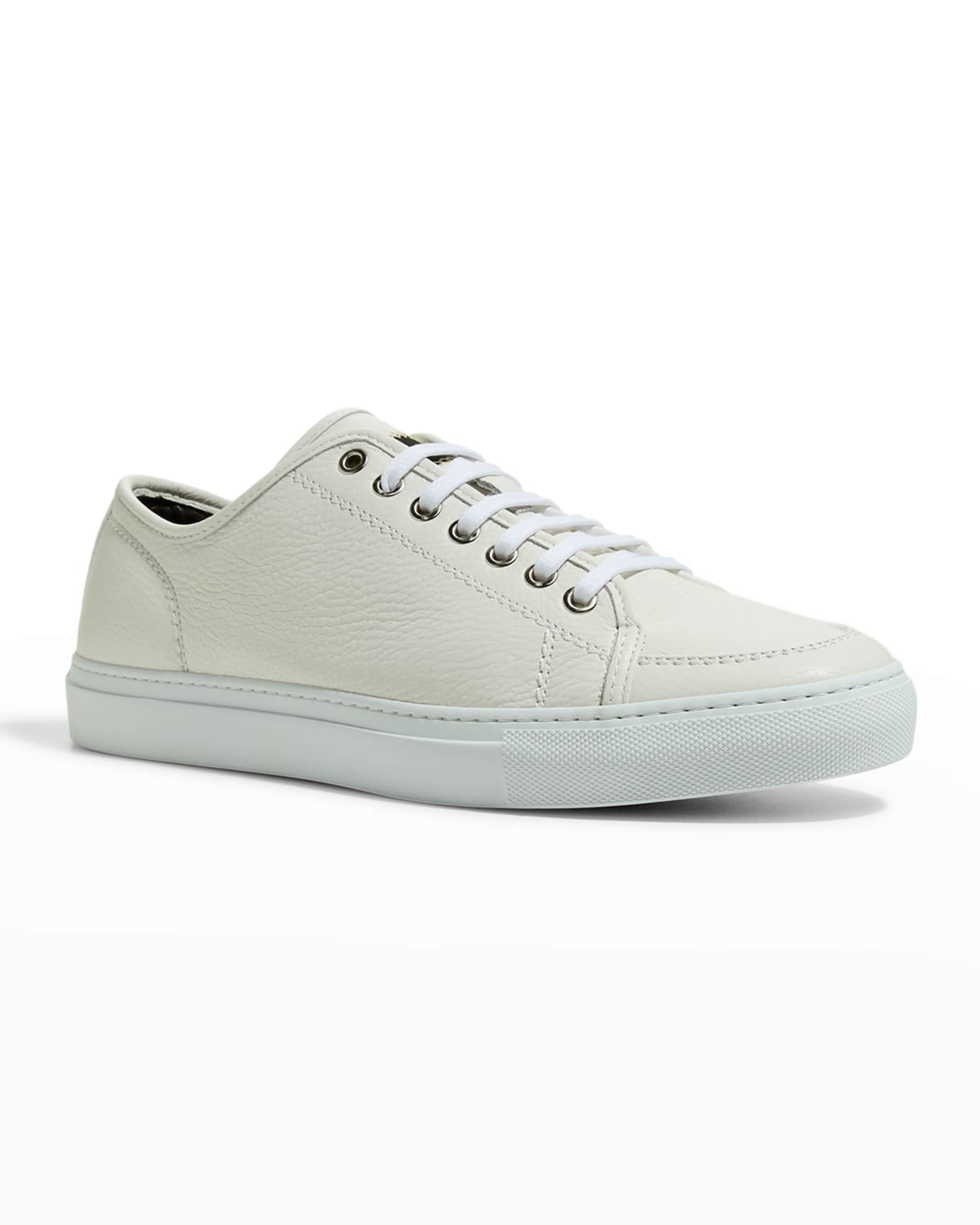 Men's Leather Low-Top Sneakers 1