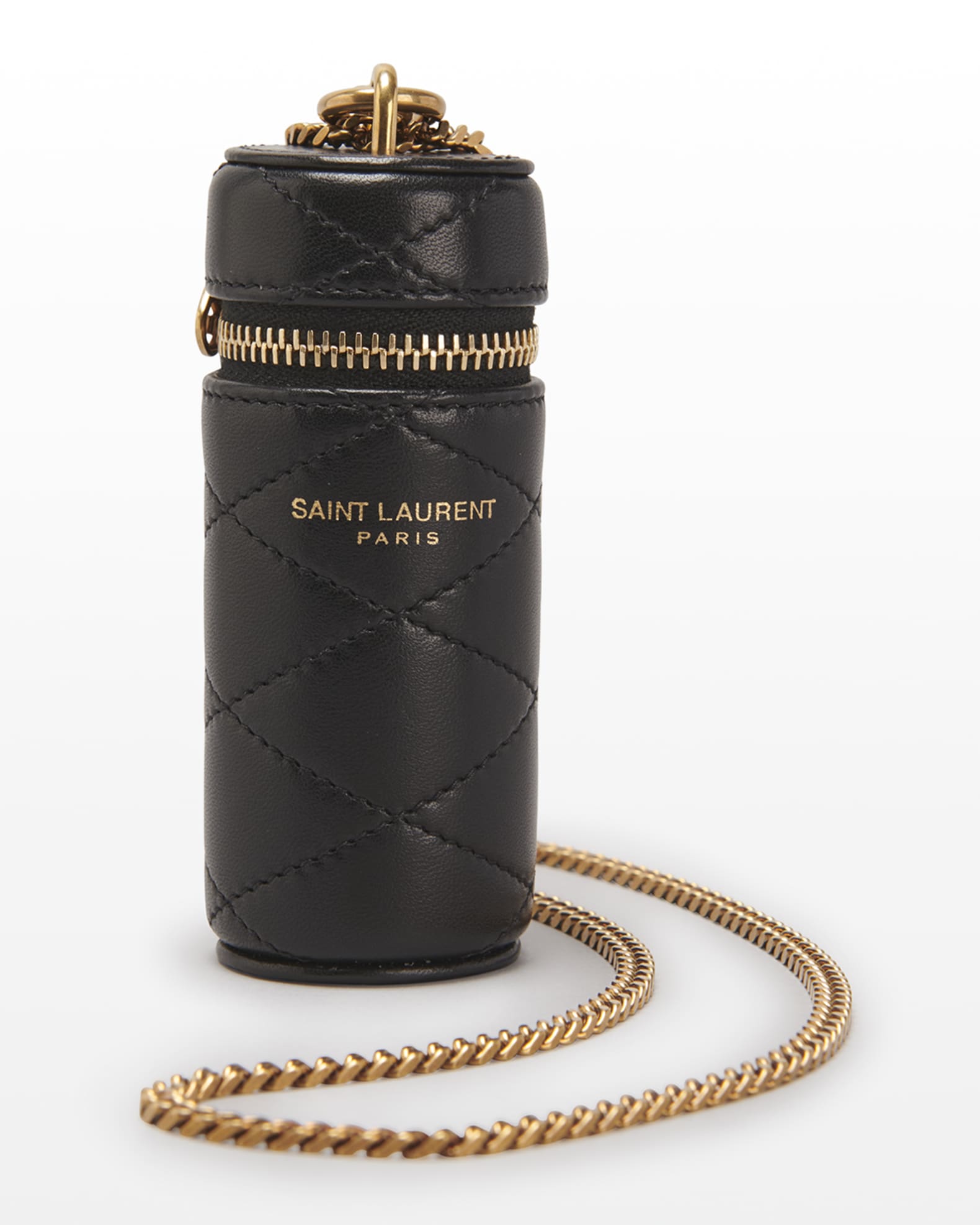 Louis Vuitton Lipstick Case on Chain Embossed Monogram