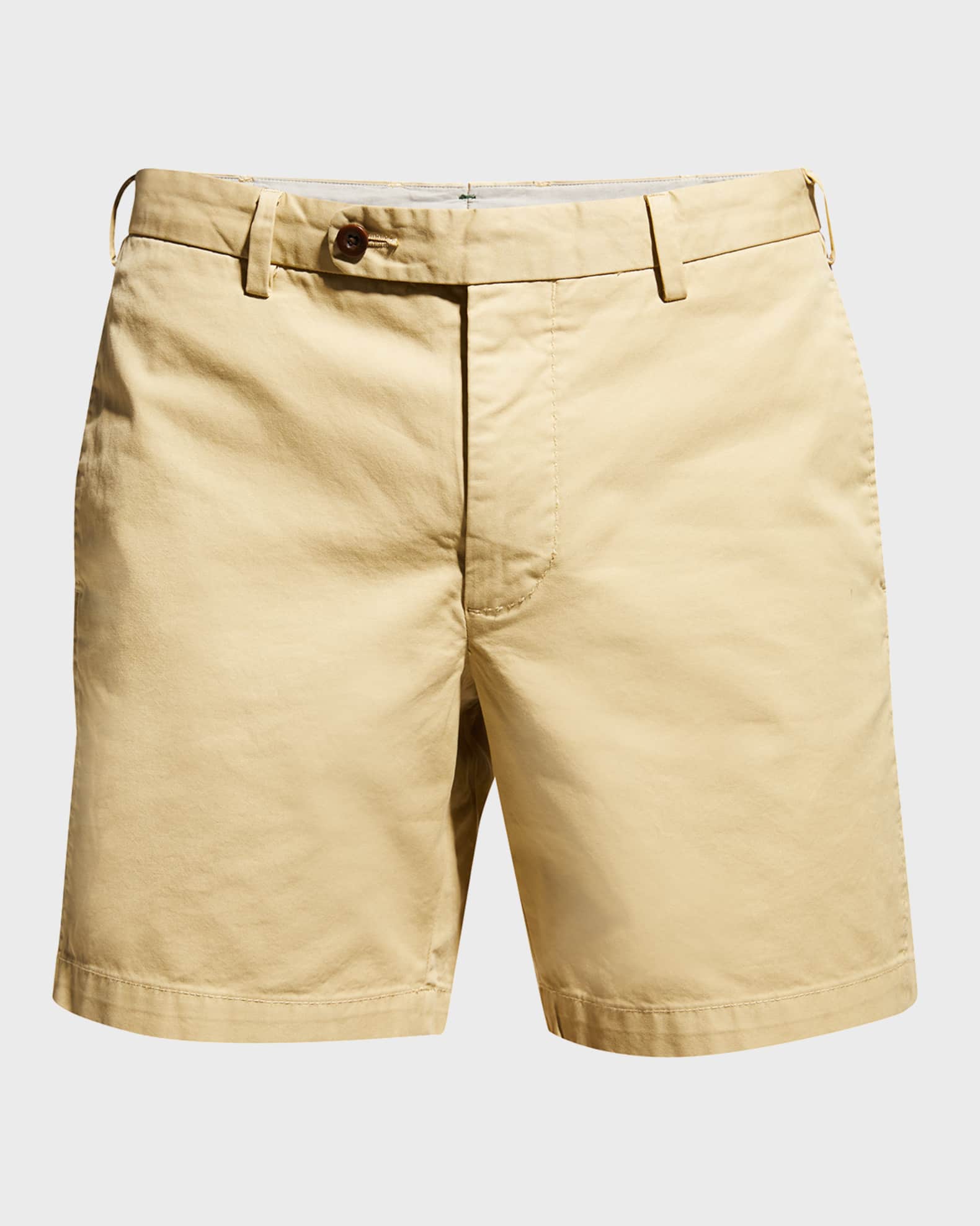 Sid Mashburn Men's Cotton Twill Shorts Neiman Marcus