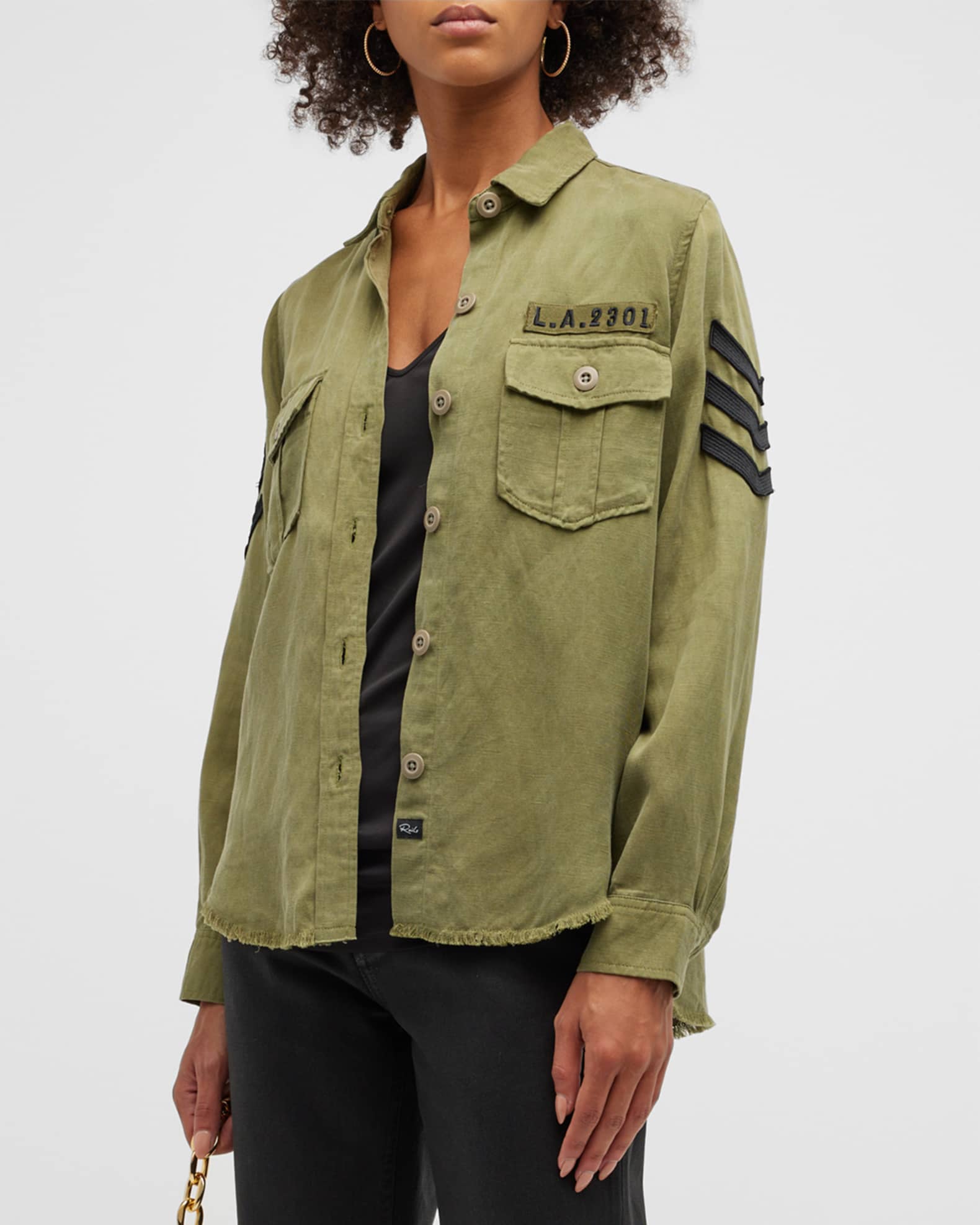 Rails military shirt Clearance