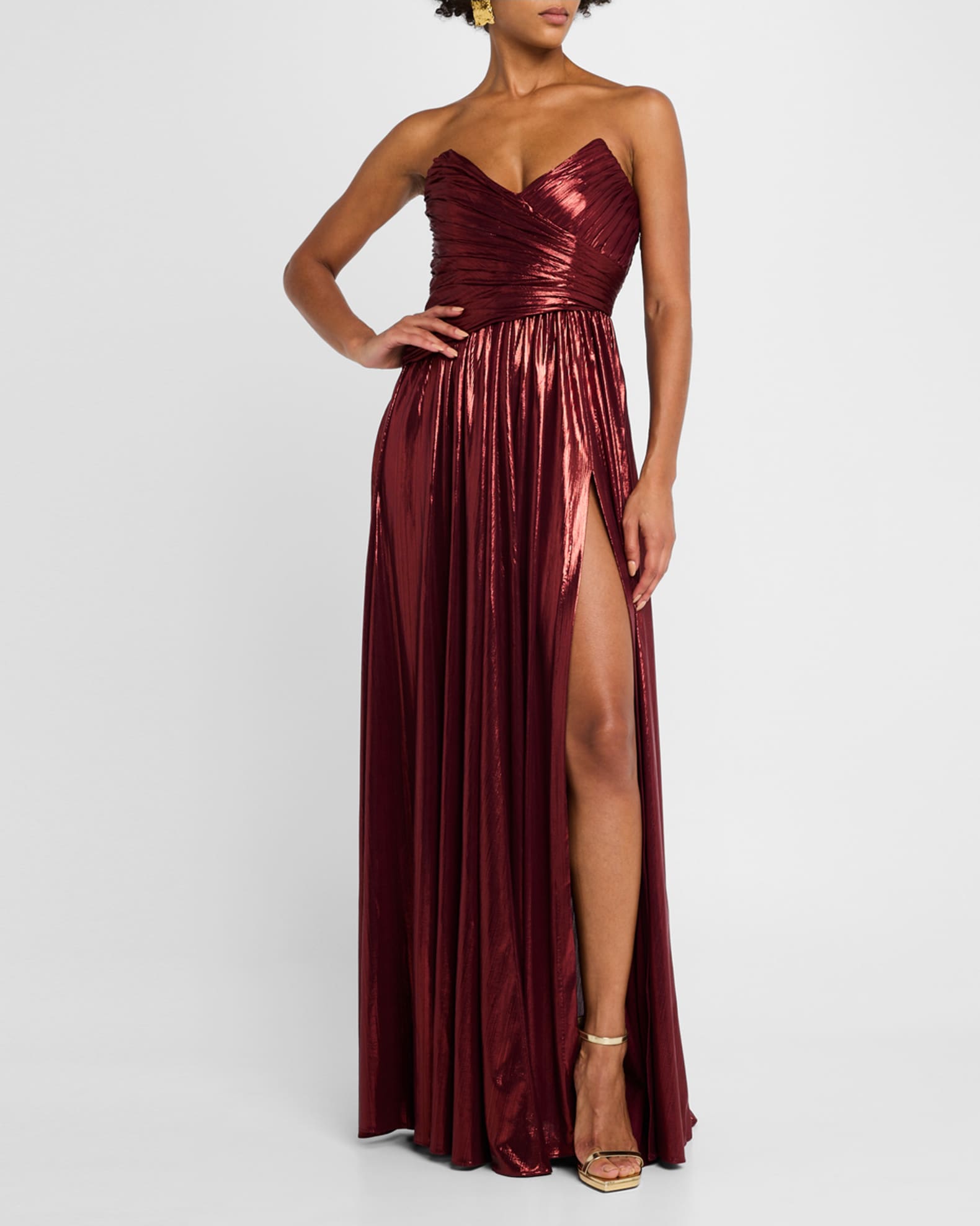 Waldorf Metallic Dress 1
