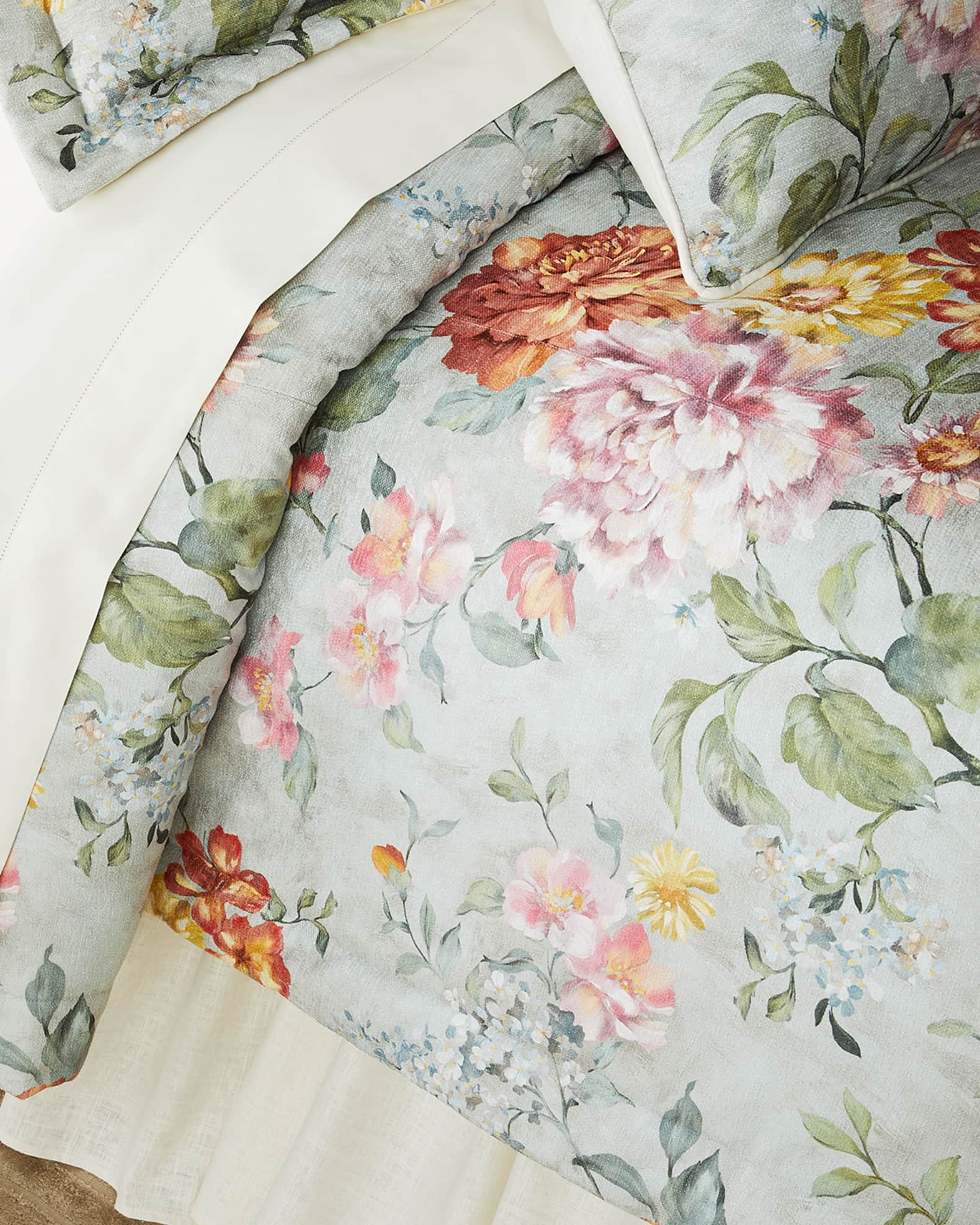 Alyssa Solid Linen European Sham 1