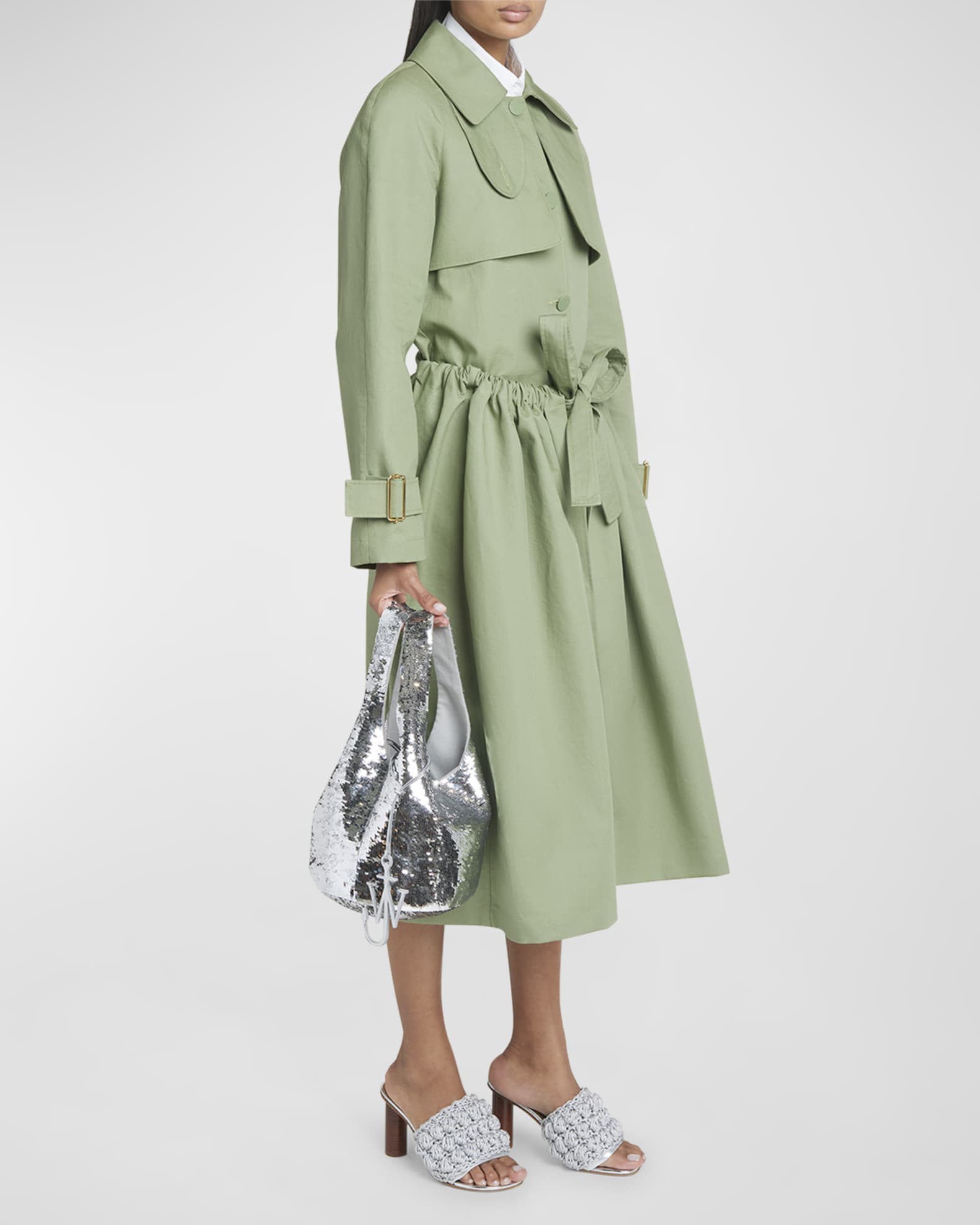 JW Anderson Mini Sequin Shopper Tote Bag | Neiman Marcus