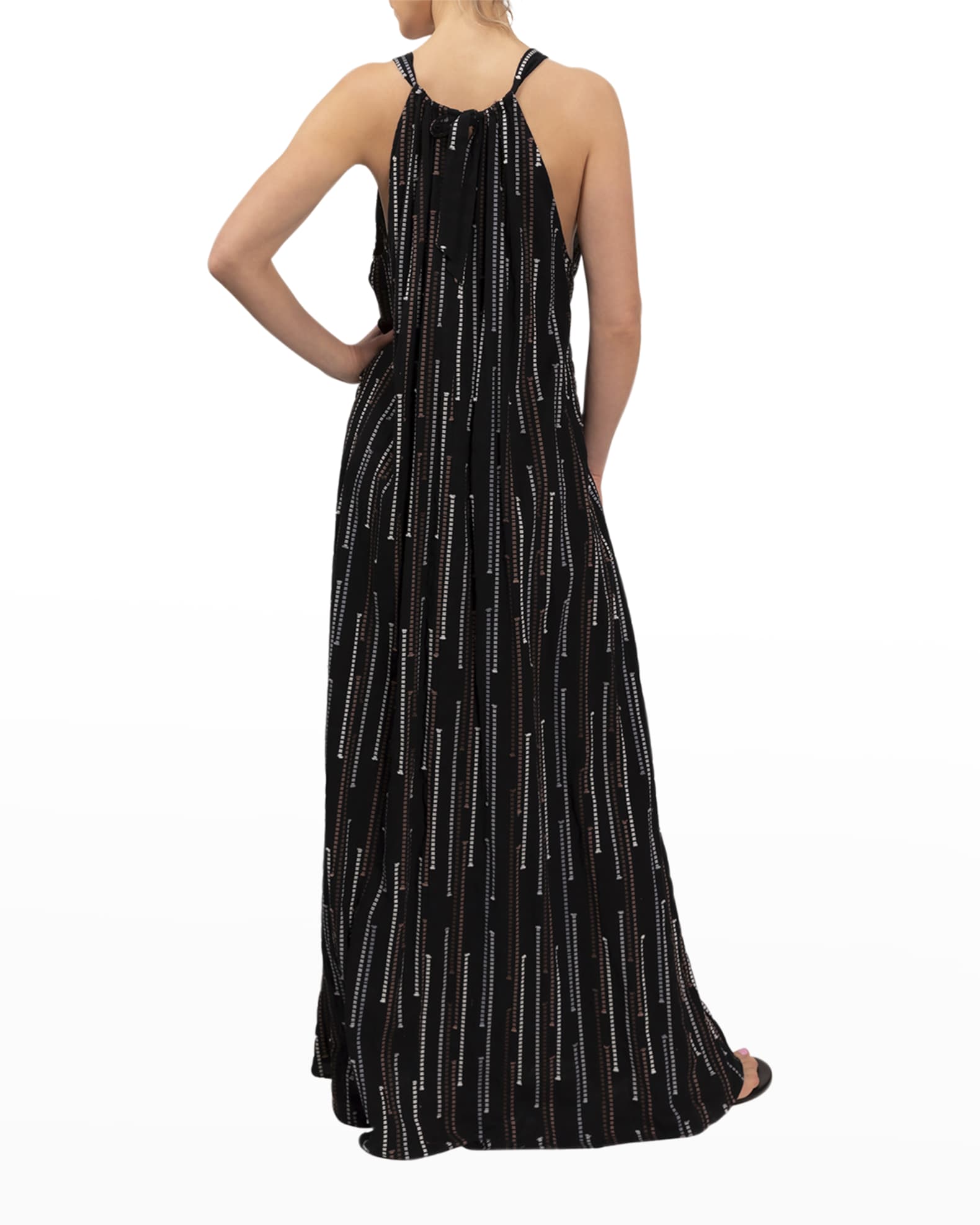 Everyday Ritual Helene VNeck Caftan Maxi Dress Neiman Marcus