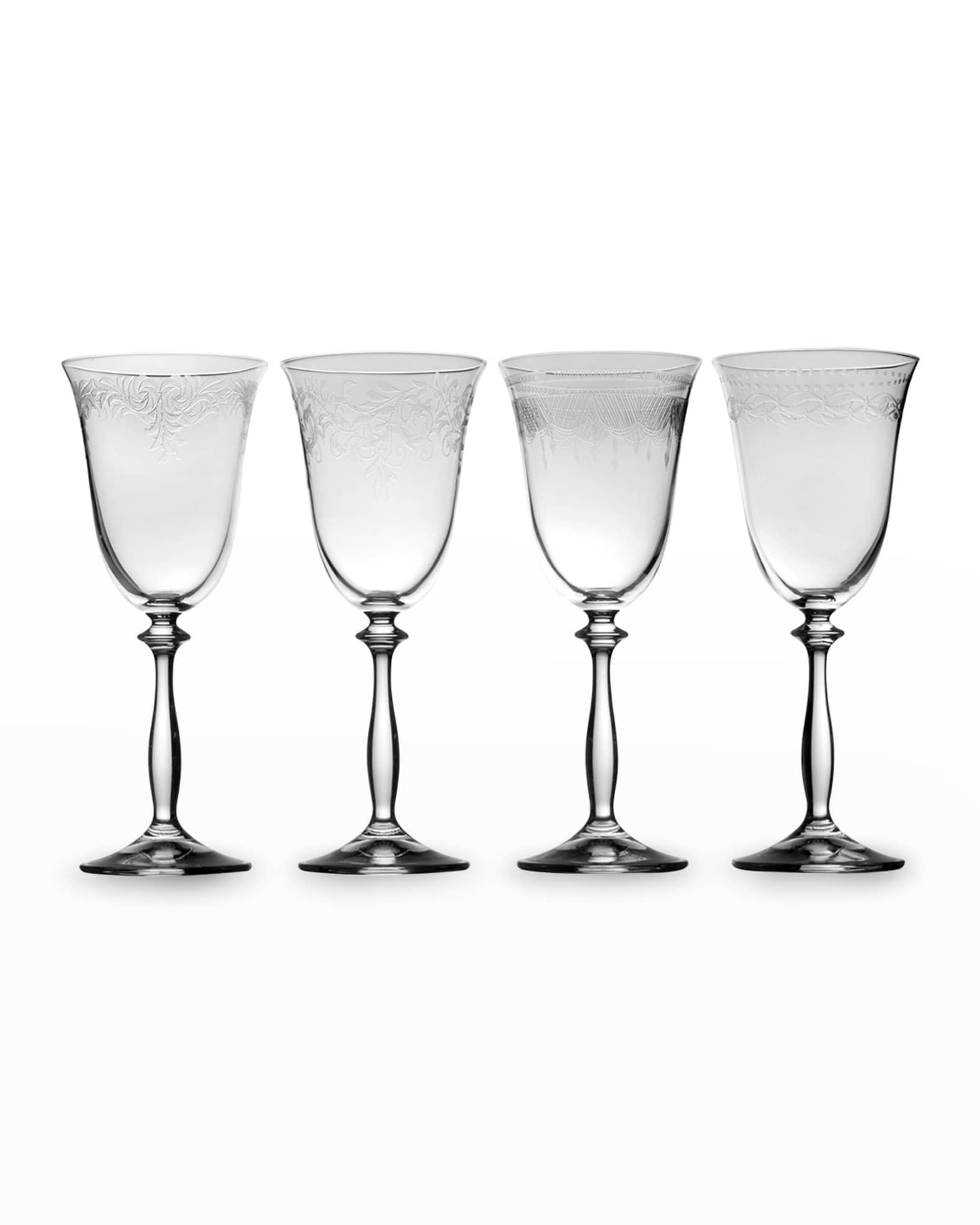 Mikasa Cora 13 oz. White Wine Glasses, Set of 4