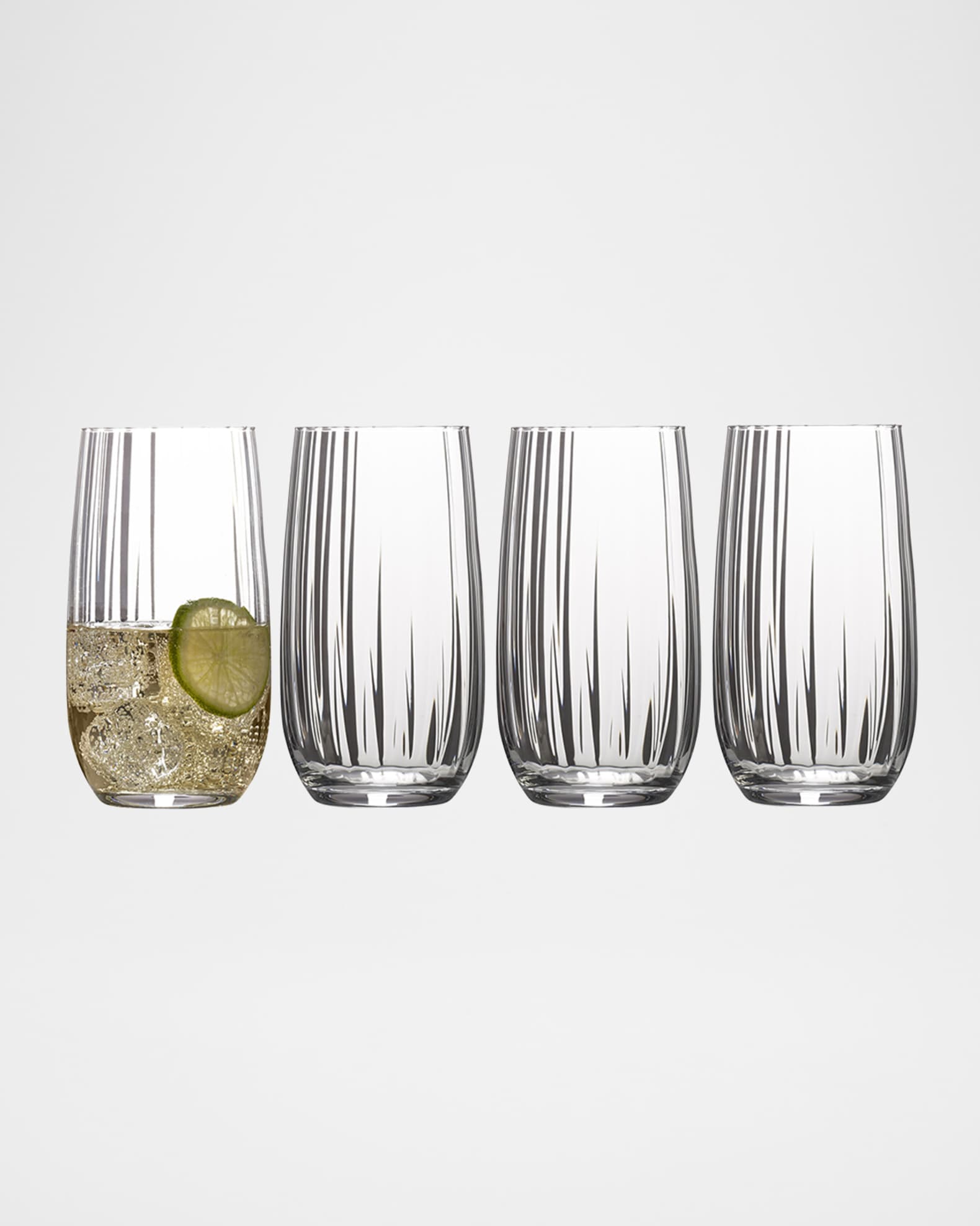 Mikasa Gail Optic Highball Glasses, Set of 4 Neiman Marcus