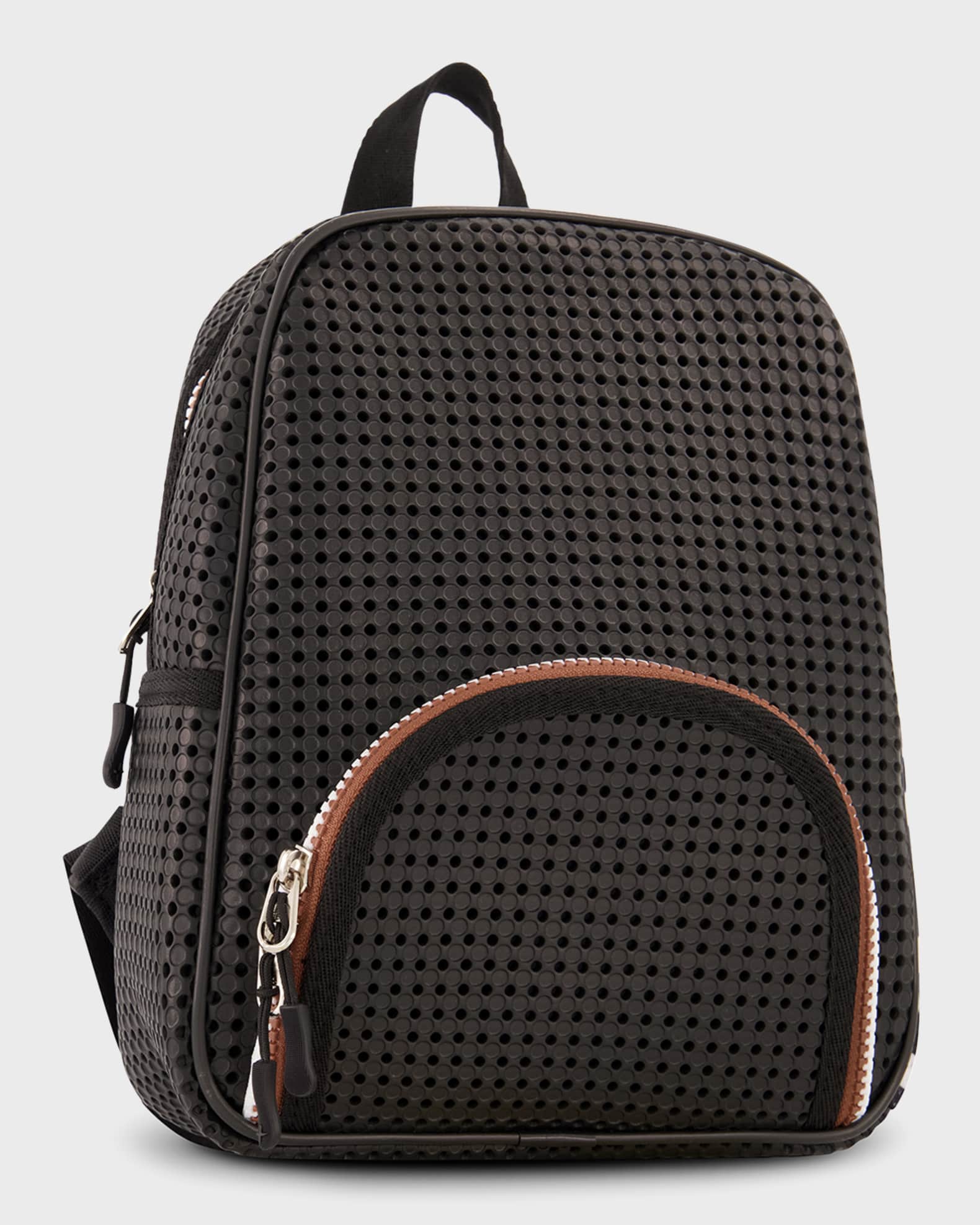 Light+Nine Kid's Little Miss Checkered Black Backpack