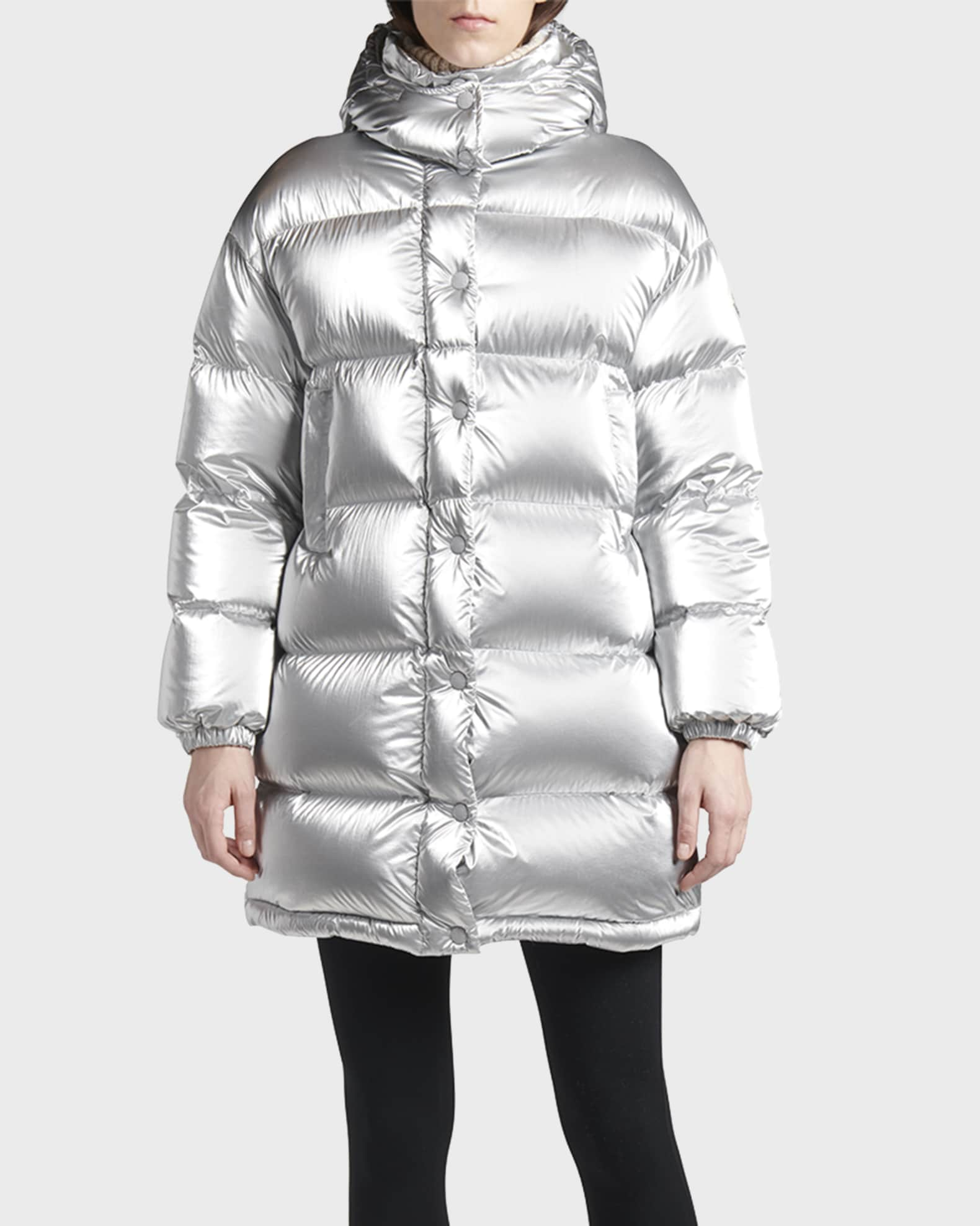 Eleanor Down Puffer Coat | Women's Winter Jacket S / Off White