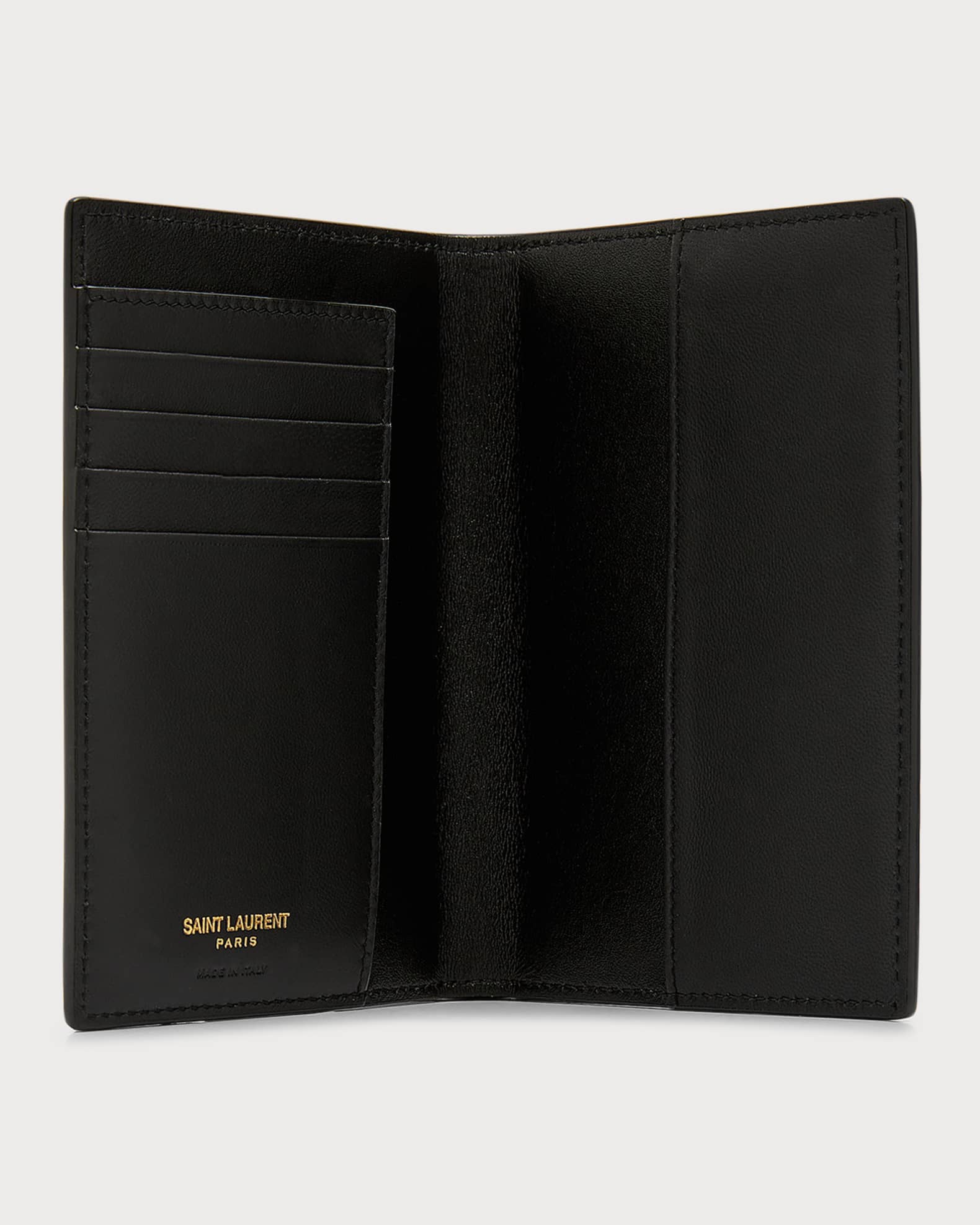 CASSANDRE passport case in grain de poudre embossed leather
