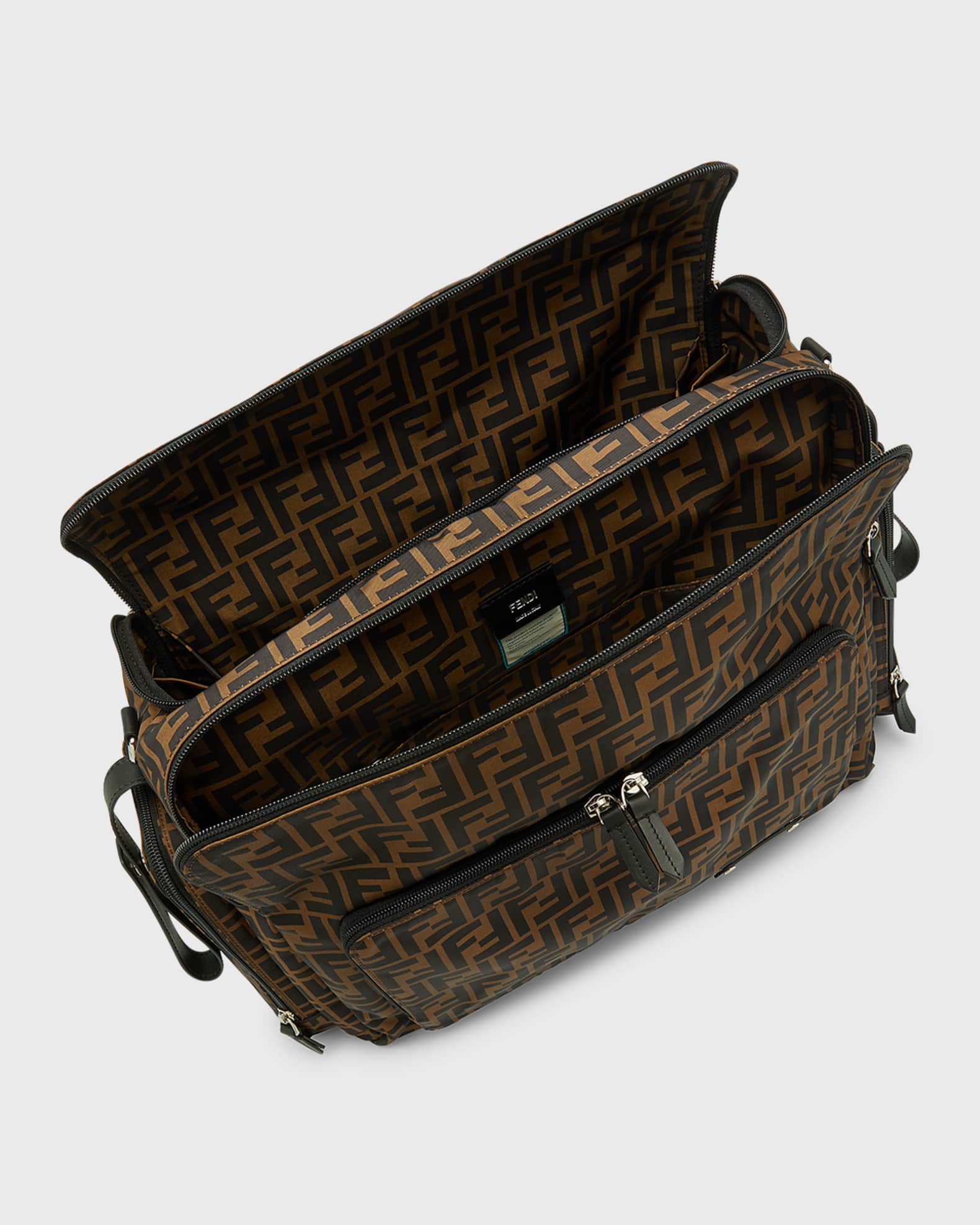Fendi Monogram Diaper Bag W/ Changing Pad | Neiman Marcus