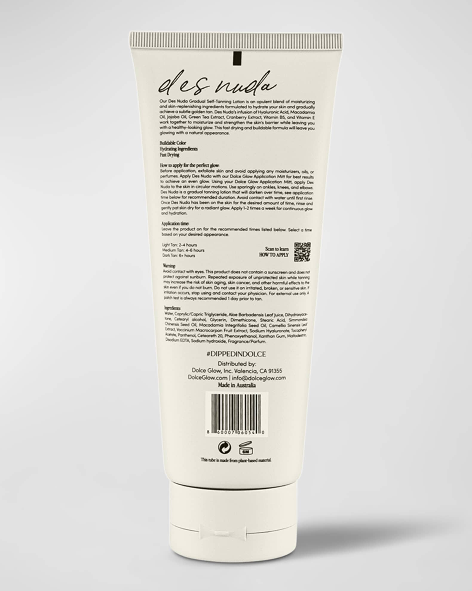 Dolce Glow 6.8 oz. Des Nuda Self-Tanning Lotion - Light to Medium | Neiman  Marcus