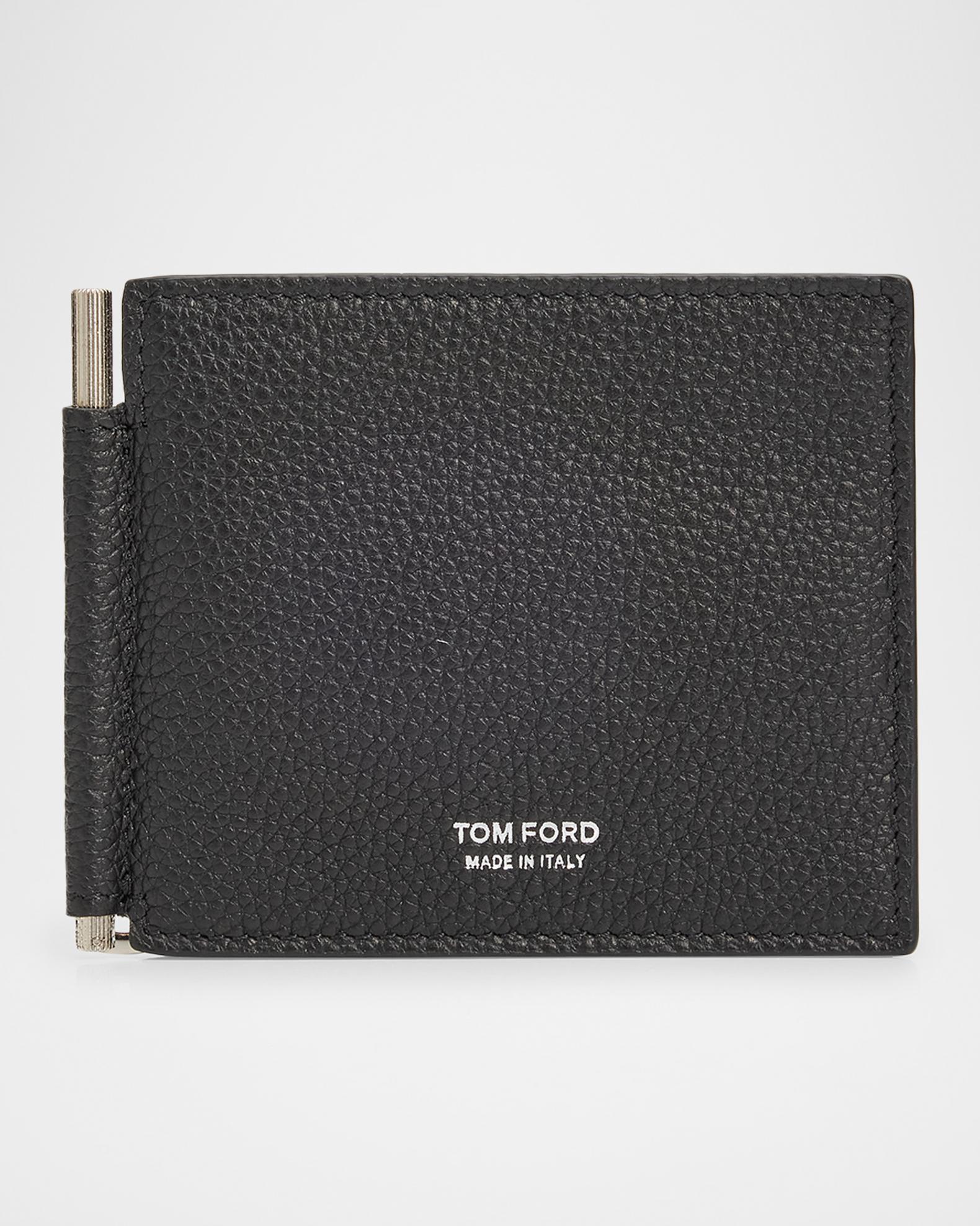 小物 TOM FORD SOFT LEATHER MONEY CLIP WALLET TOM FORD Men's T-Line Leather Money Clip Wallet | Neiman Marcus