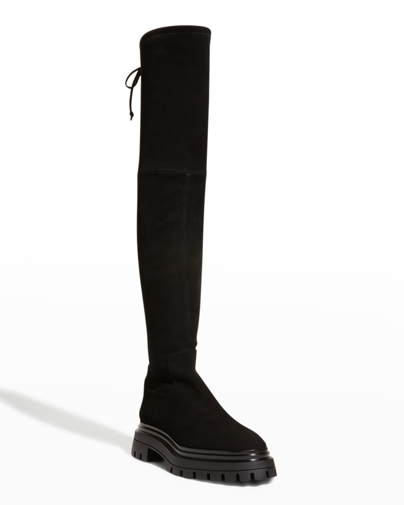 Stuart Weitzman Bedfordland Suede OverTheKnee Boots Neiman Marcus
