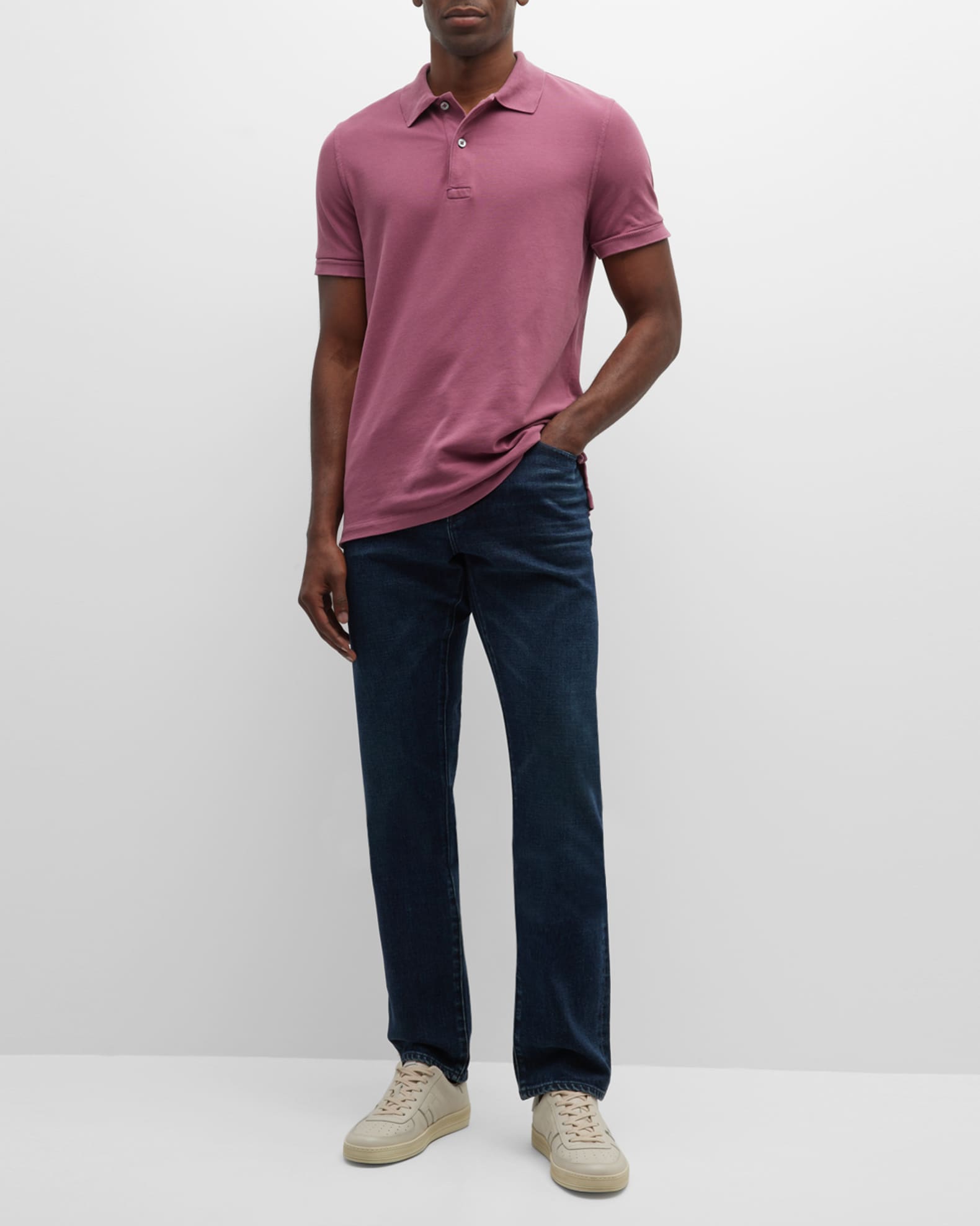 TOM FORD Men's Japanese Selvedge Denim 5-Pocket Jeans | Neiman Marcus