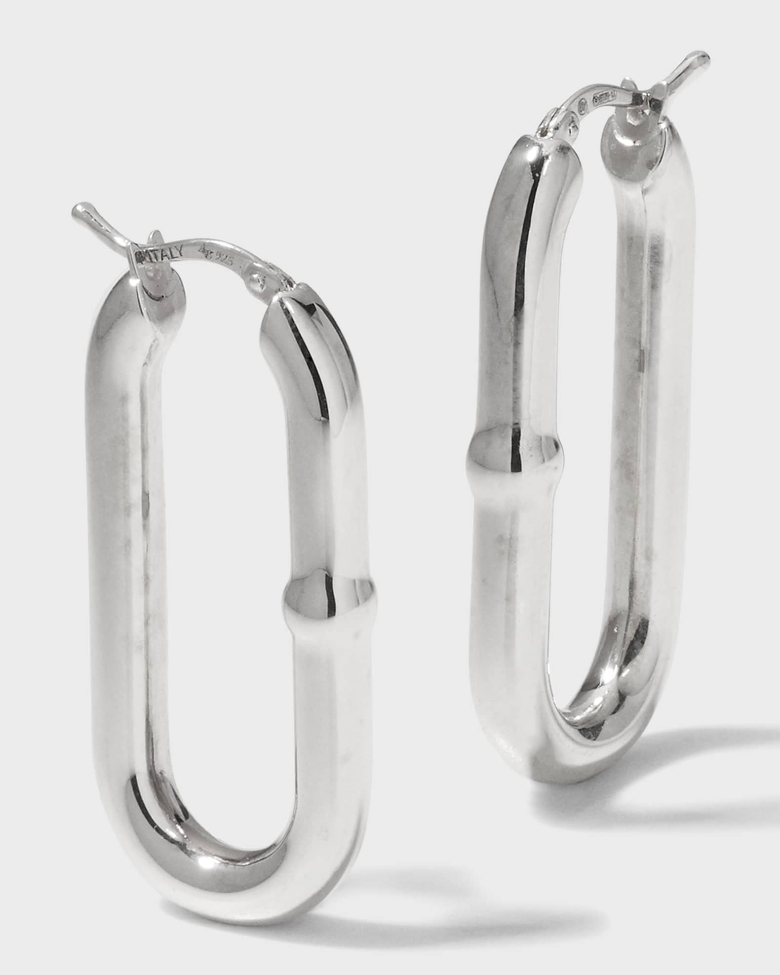 Sell Louis Vuitton Essential V Hoop Earrings - Silver
