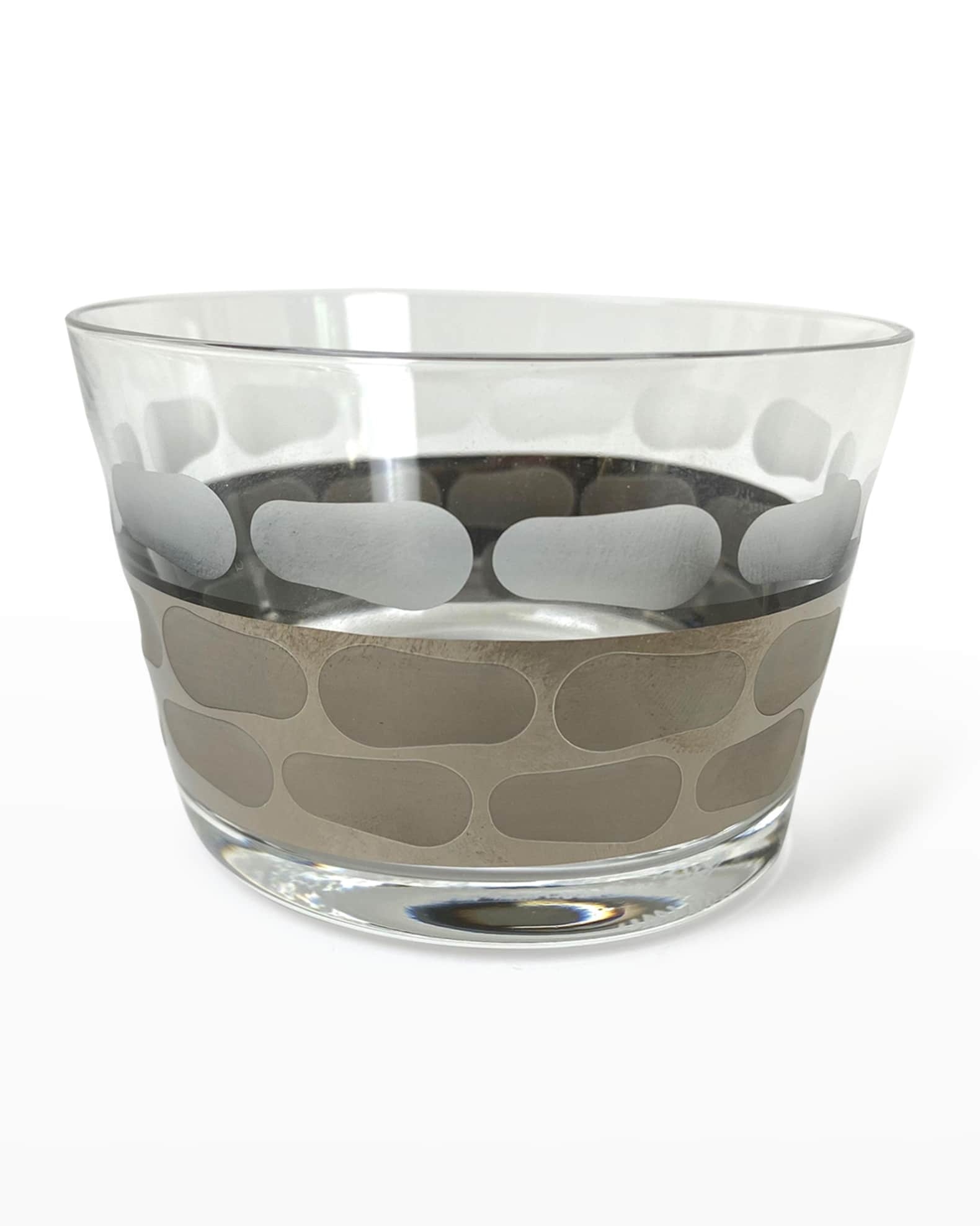 Truro Platinum Glass Small Bowl 0
