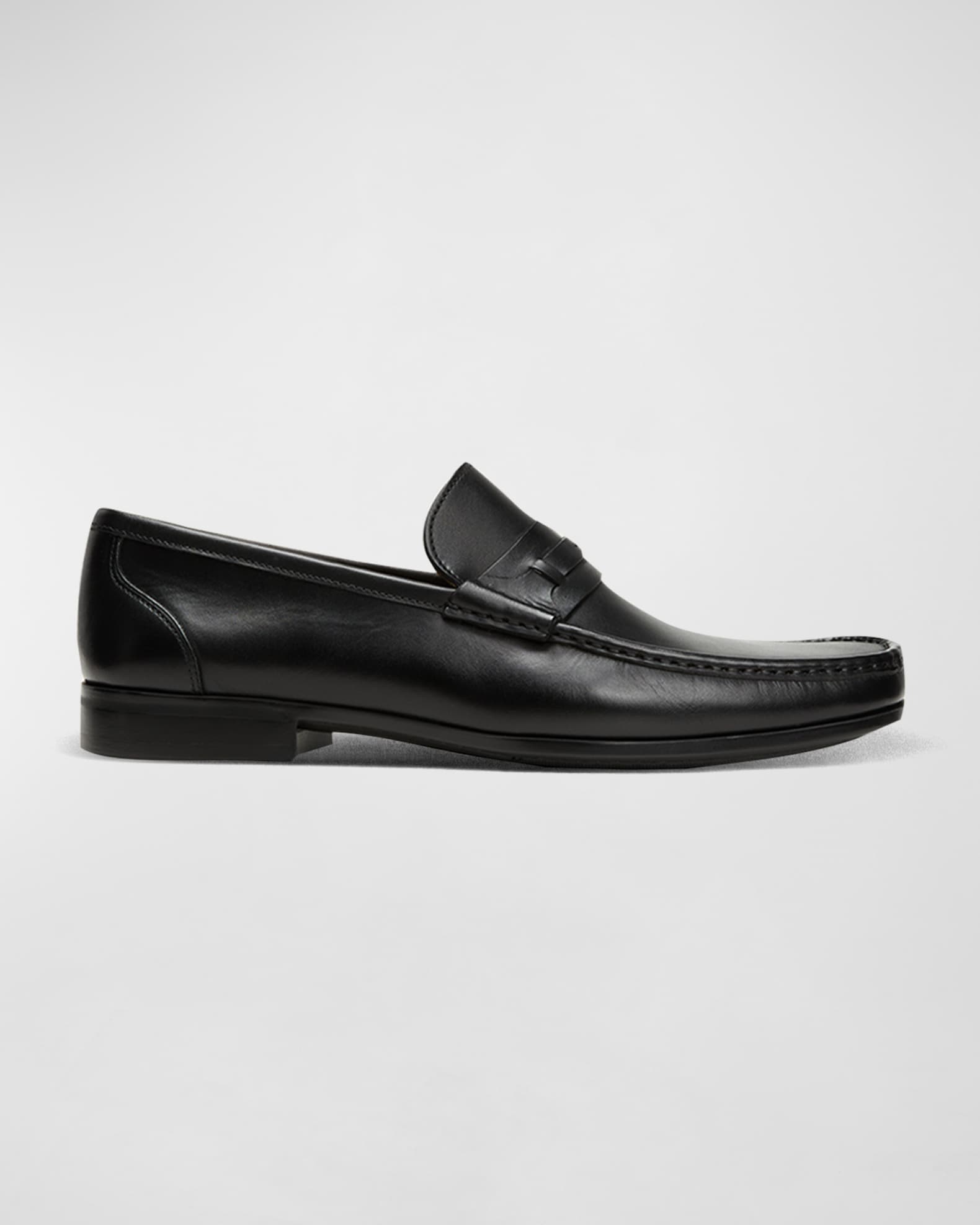 Men's Daren Leather Moccasin Loafers 0