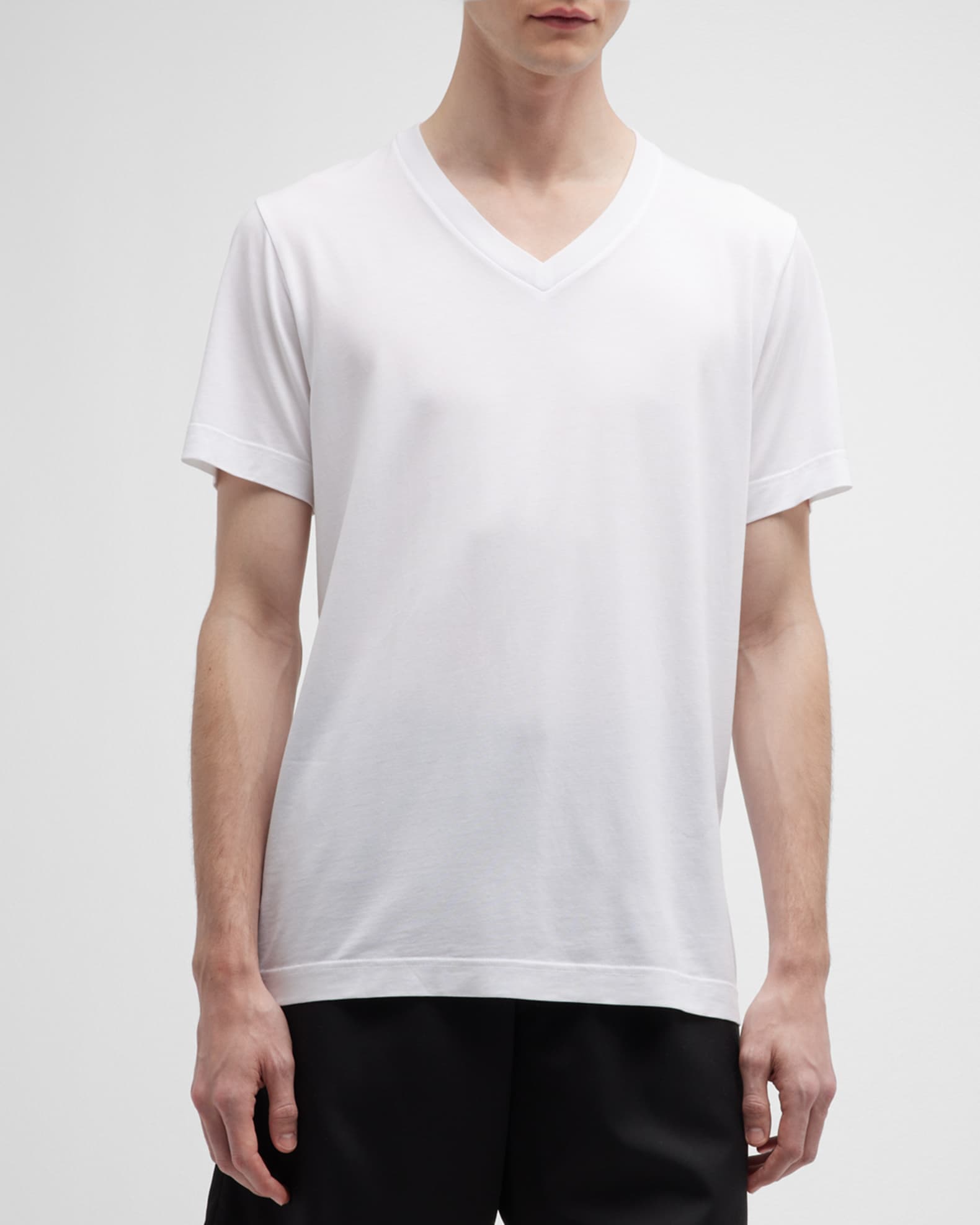 CDLP Men's V-Neck Stretch T-Shirt | Neiman Marcus