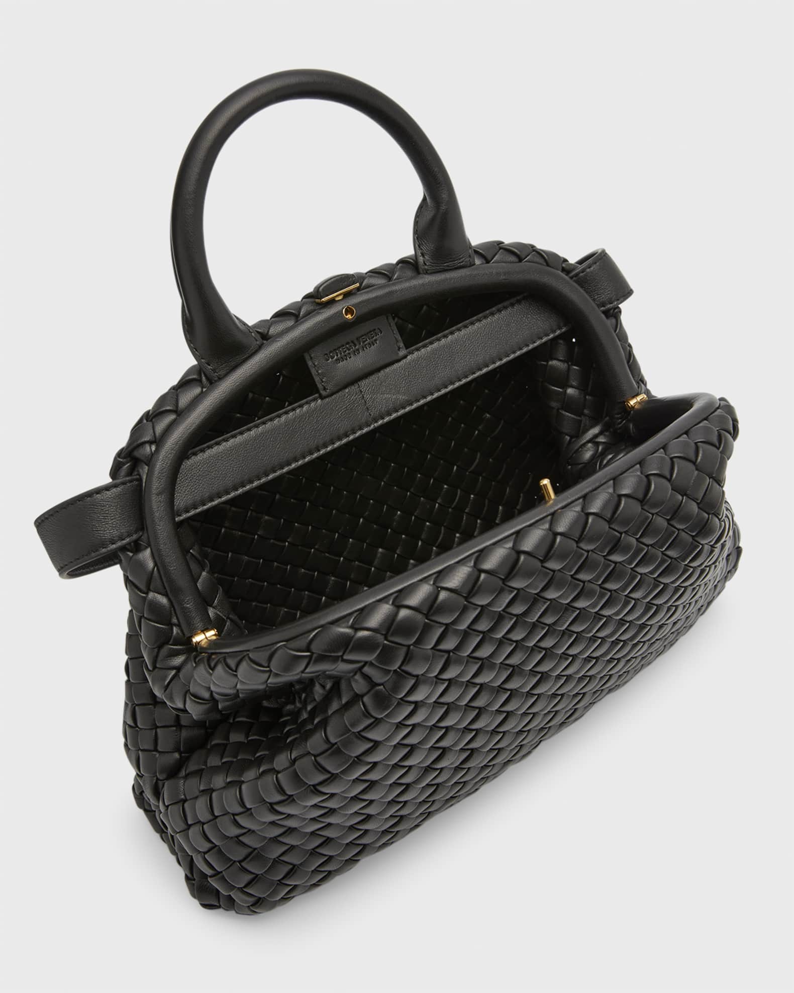 Intrecciato Padded Napa Satchel Bag Collection | Neiman Marcus