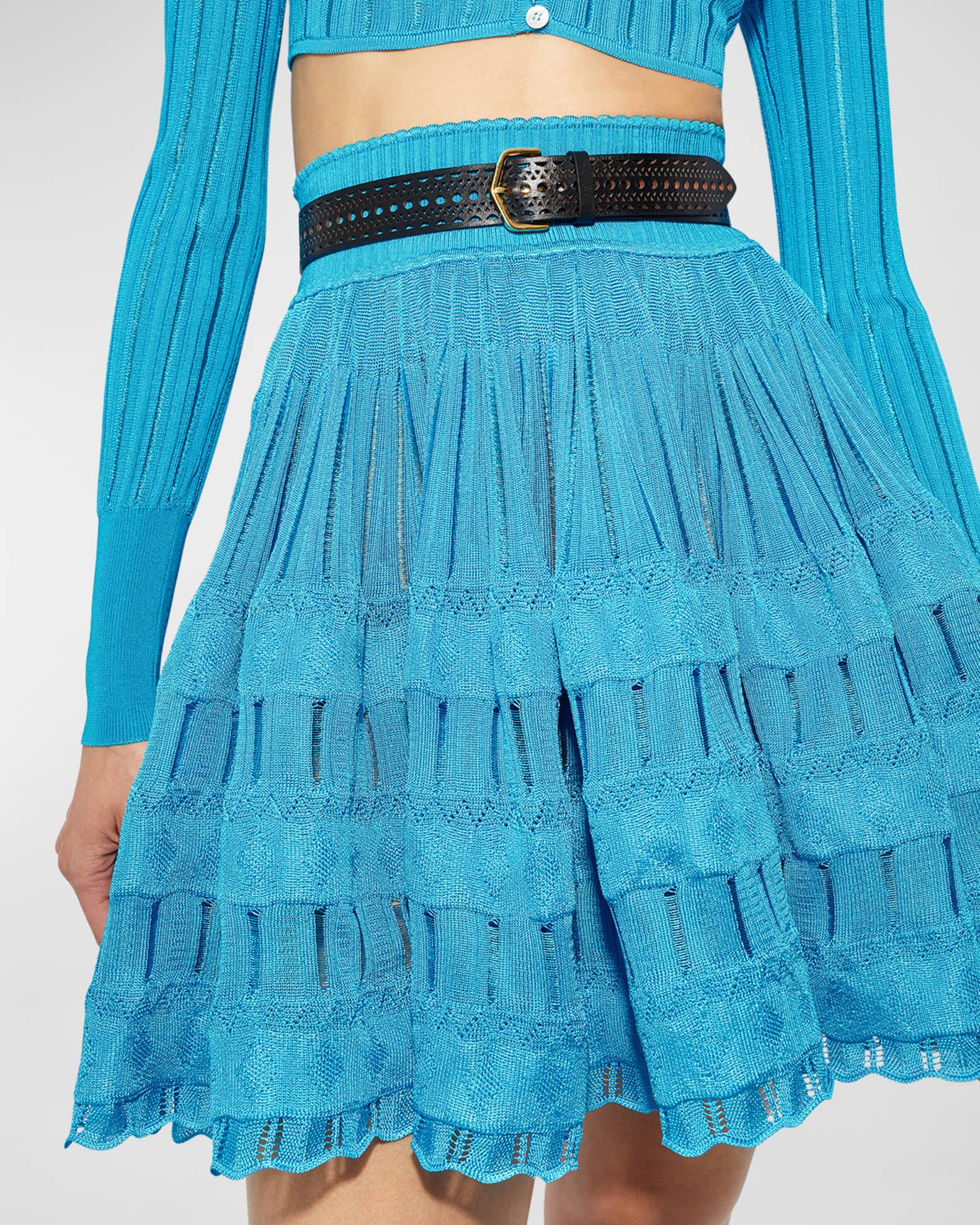 Nala Ribbed Skirt Set - Burgundy, Fashion Nova, Matching Sets