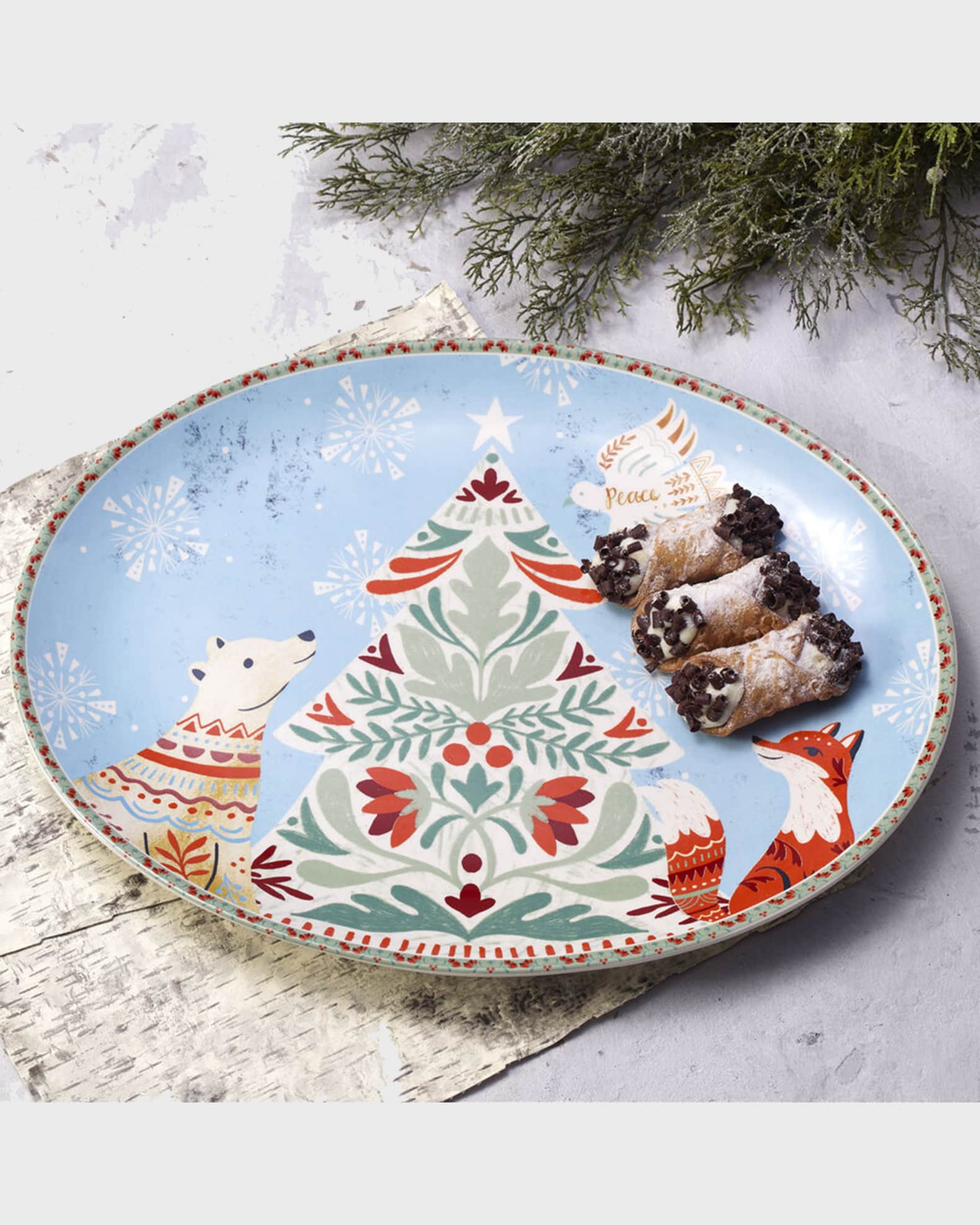 Christmas Platter Set 