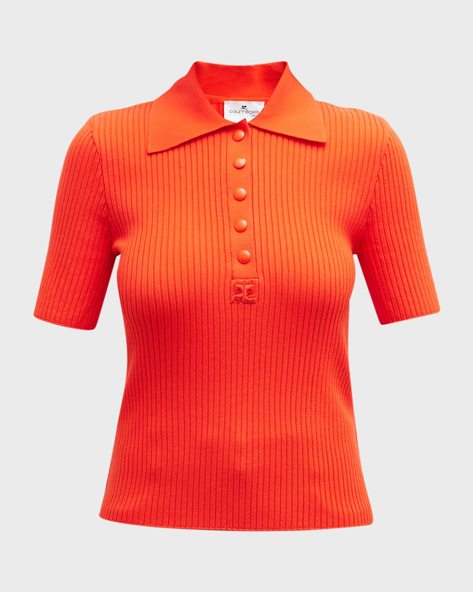 OYOANGLE Girl's 2 Piece Rib Knit Mesh Short Puff Sleeve Blouse Tee And Bow Front...