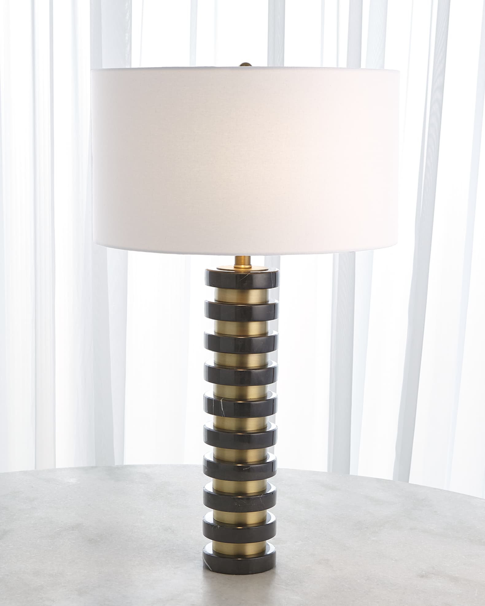 Marble Stack Lamp 0