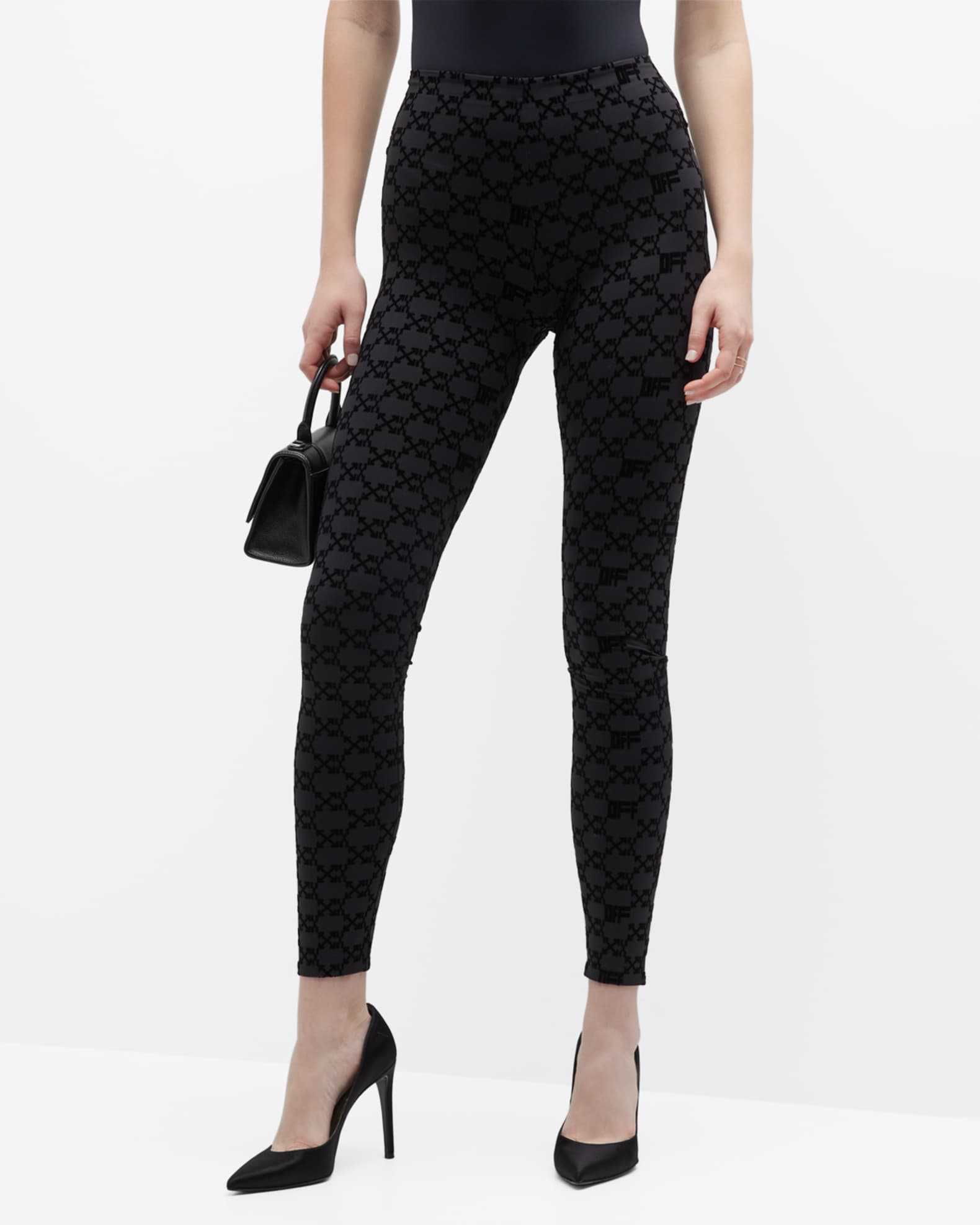 White Transparent Leggings