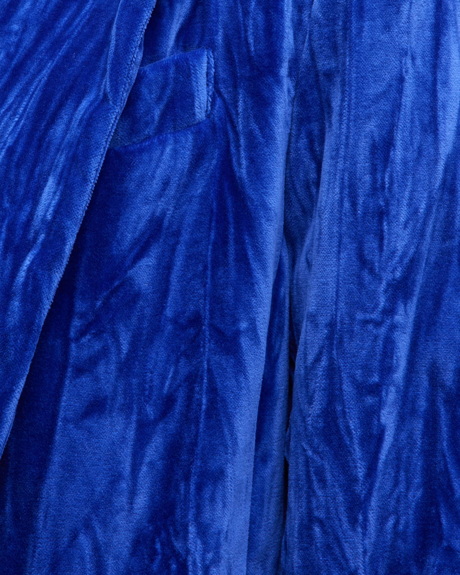 Blazer in Crinkle Cotton