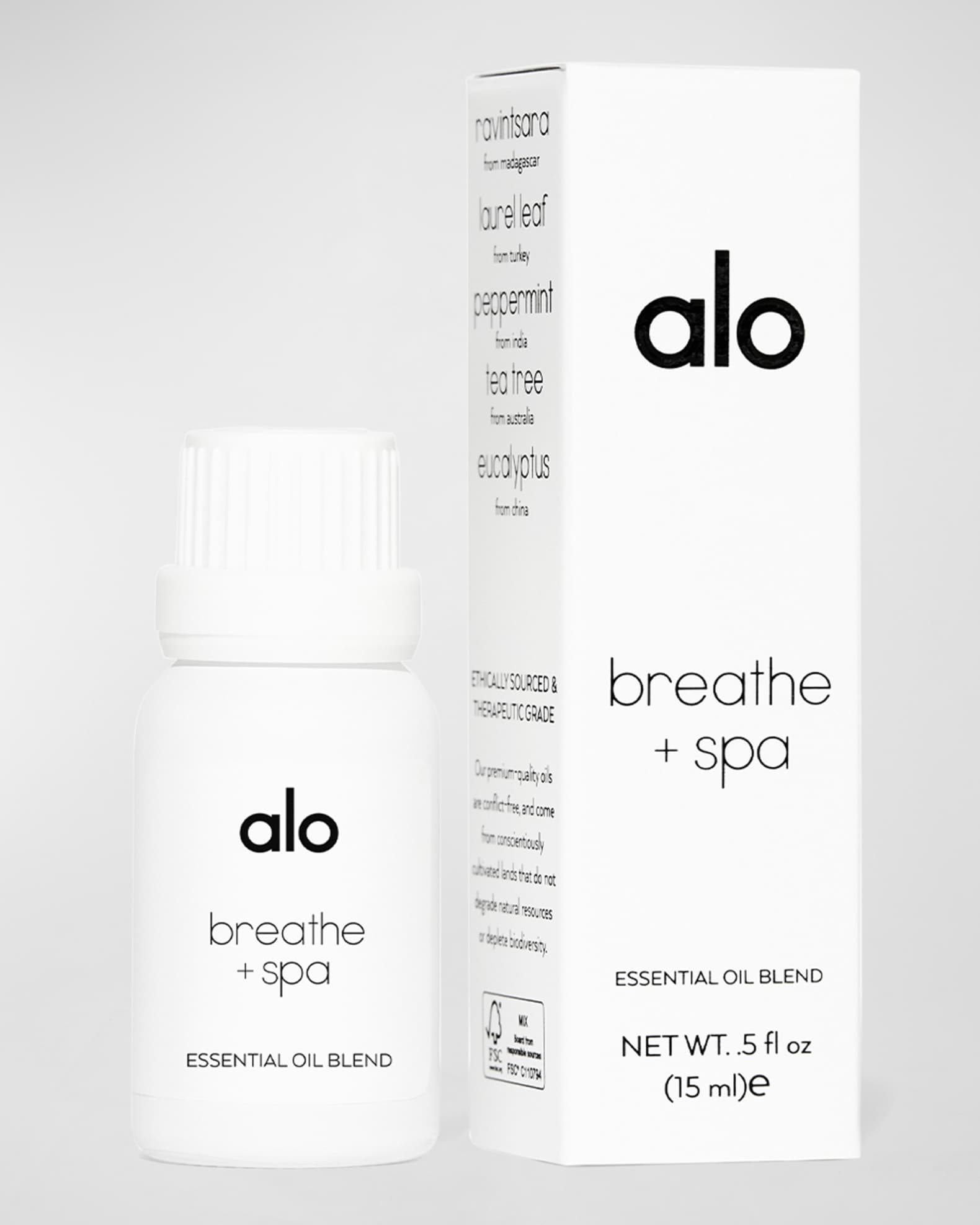 Alo Yoga Breathe Spa Essential Oil Blend 0.5 oz. Neiman Marcus