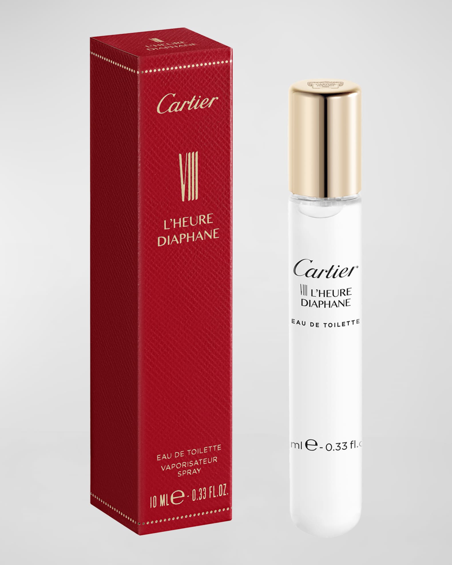 Cartier 10 mL L'Heure Diaphane Travel Spray, Yours with any $250