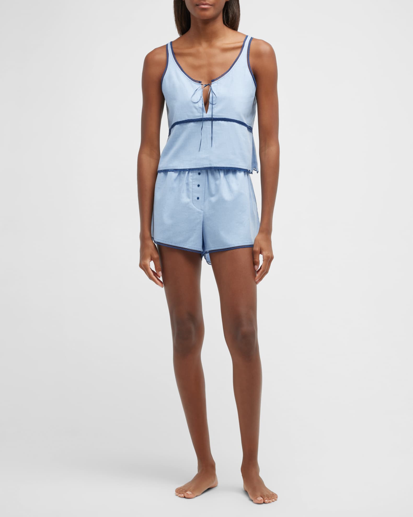 her lip to Maison Lace-Trimmed Playsuit | cliniquefatemaalazhar.com