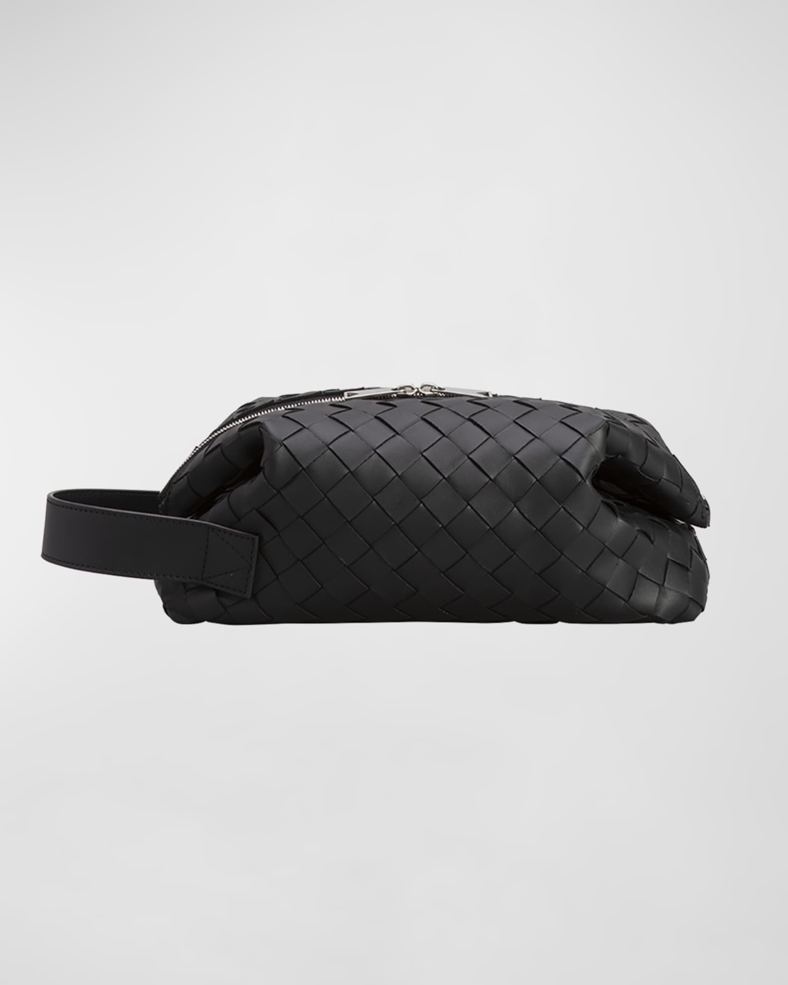 Bottega Veneta Men s Intrecciato Leather Toiletry Bag Neiman Marcus